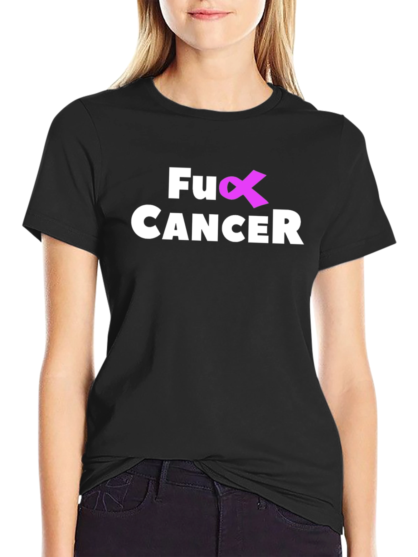 Fu Cancer Awareness T-Shirt - Support the Cause