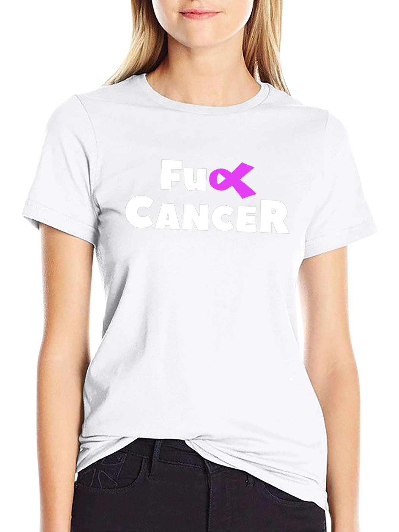 Fu Cancer Awareness T-Shirt - Support the Cause