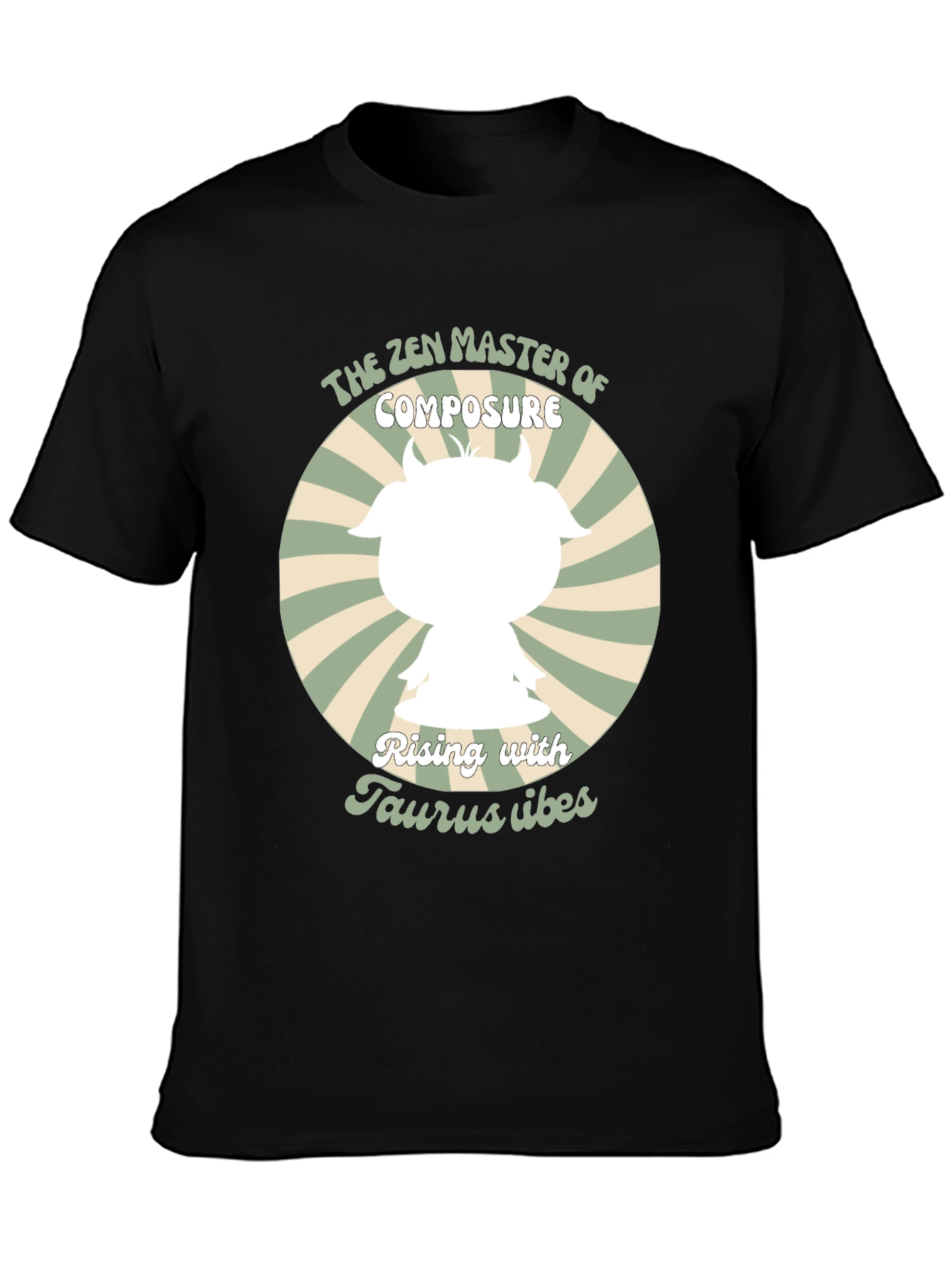 Zen Master Taurus T-Shirt - Rising Vibes