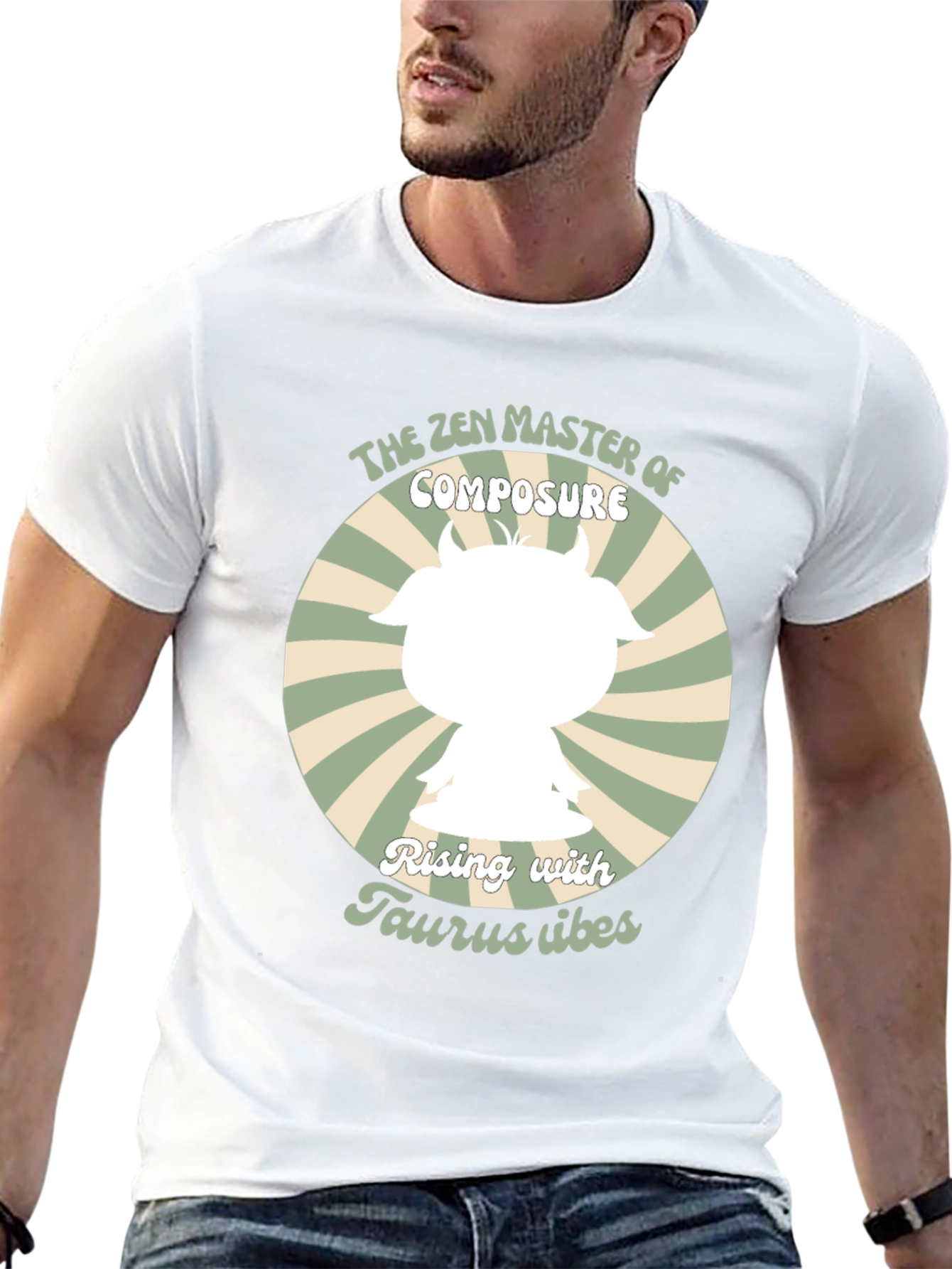 Zen Master Taurus T-Shirt - Rising Vibes