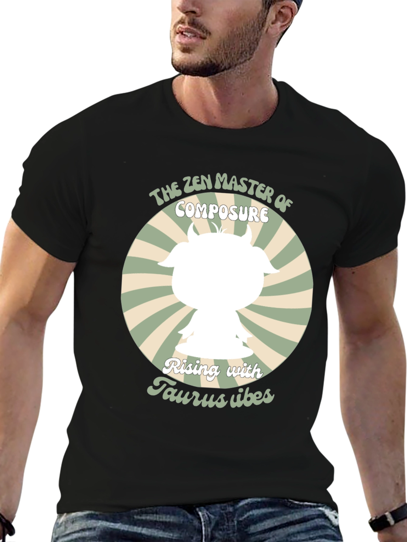 Zen Master Taurus T-Shirt - Rising Vibes