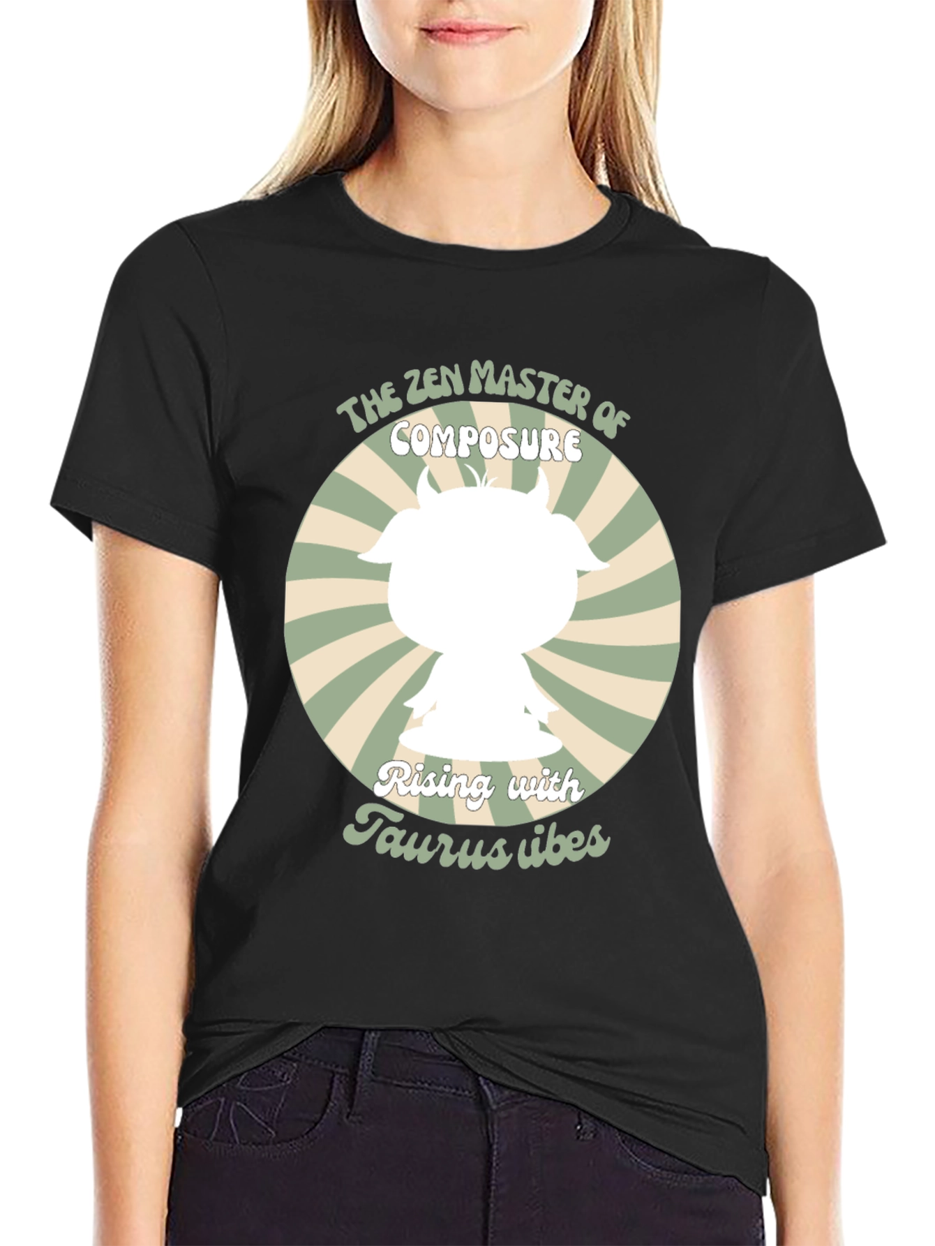 Zen Master Taurus T-Shirt - Rising Vibes