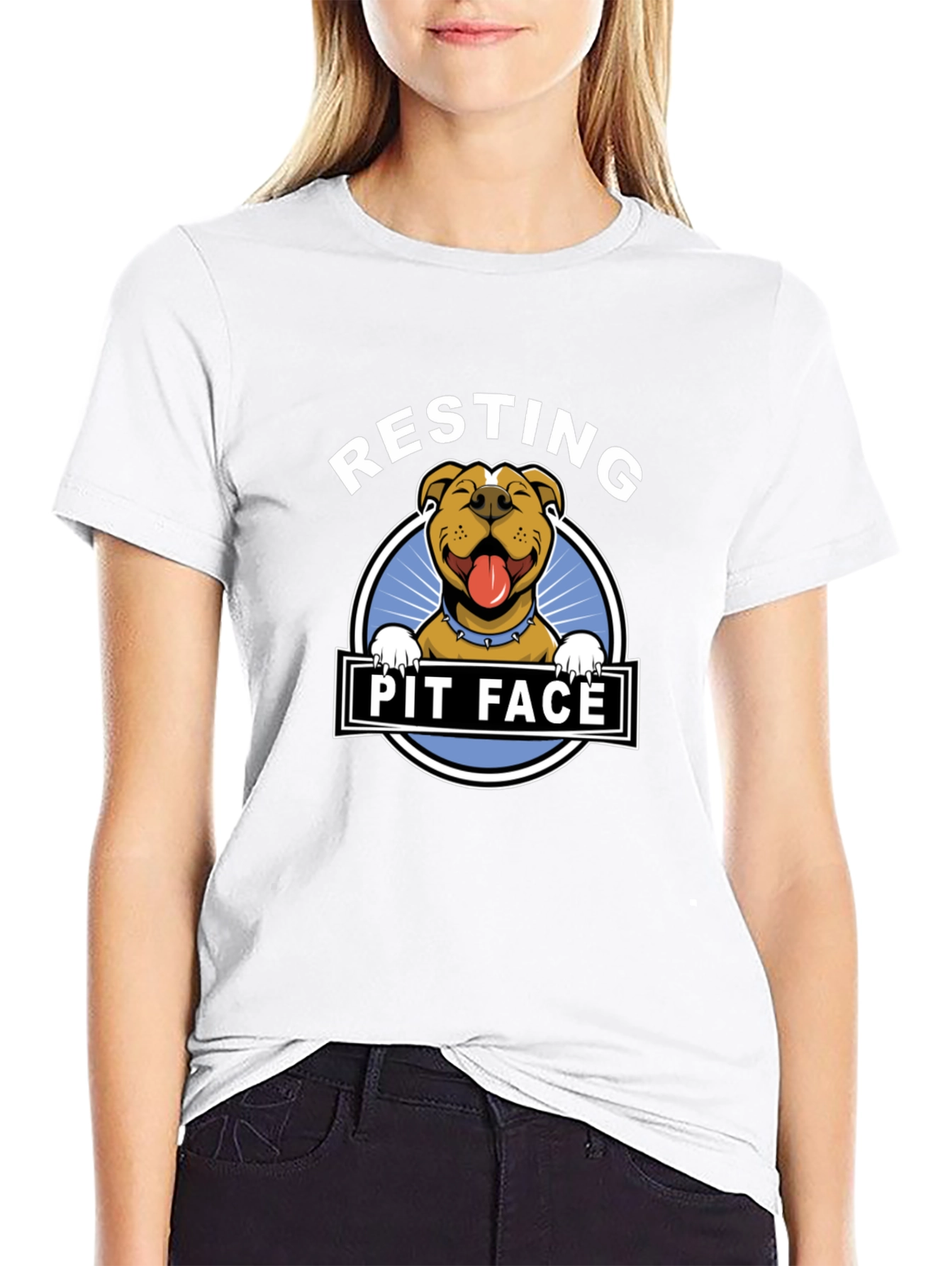 Resting Pit Face Graphic T-Shirt