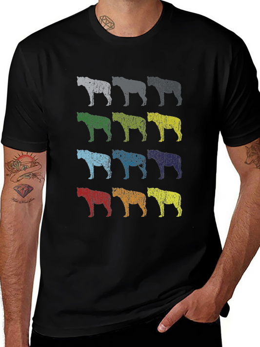 Pop Art Hyena T-Shirt - Distressed Print
