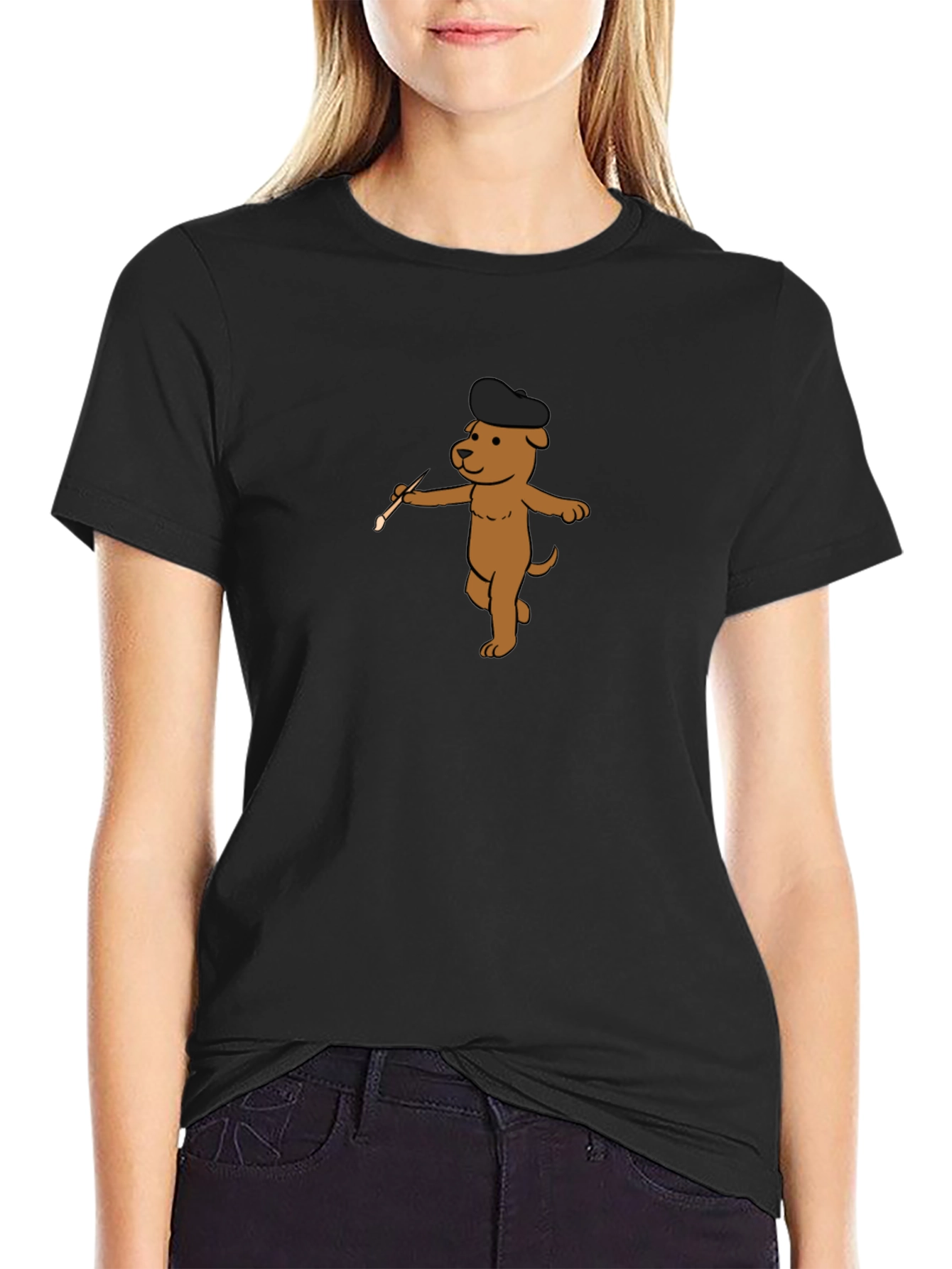 Dog Artist T-Shirt: Fun & Unique Design