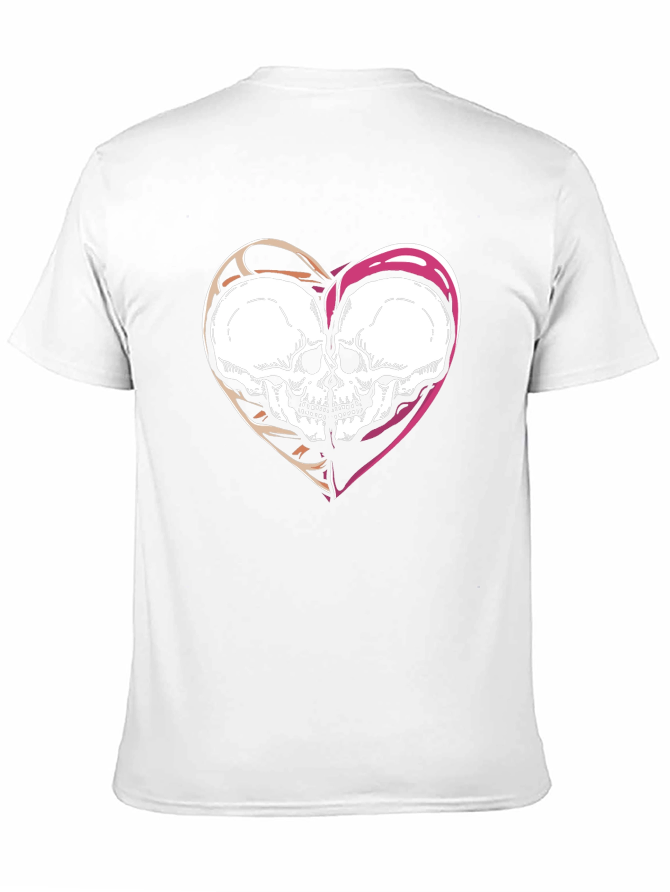 Skull Heart Graphic T-Shirt - Unisex Design
