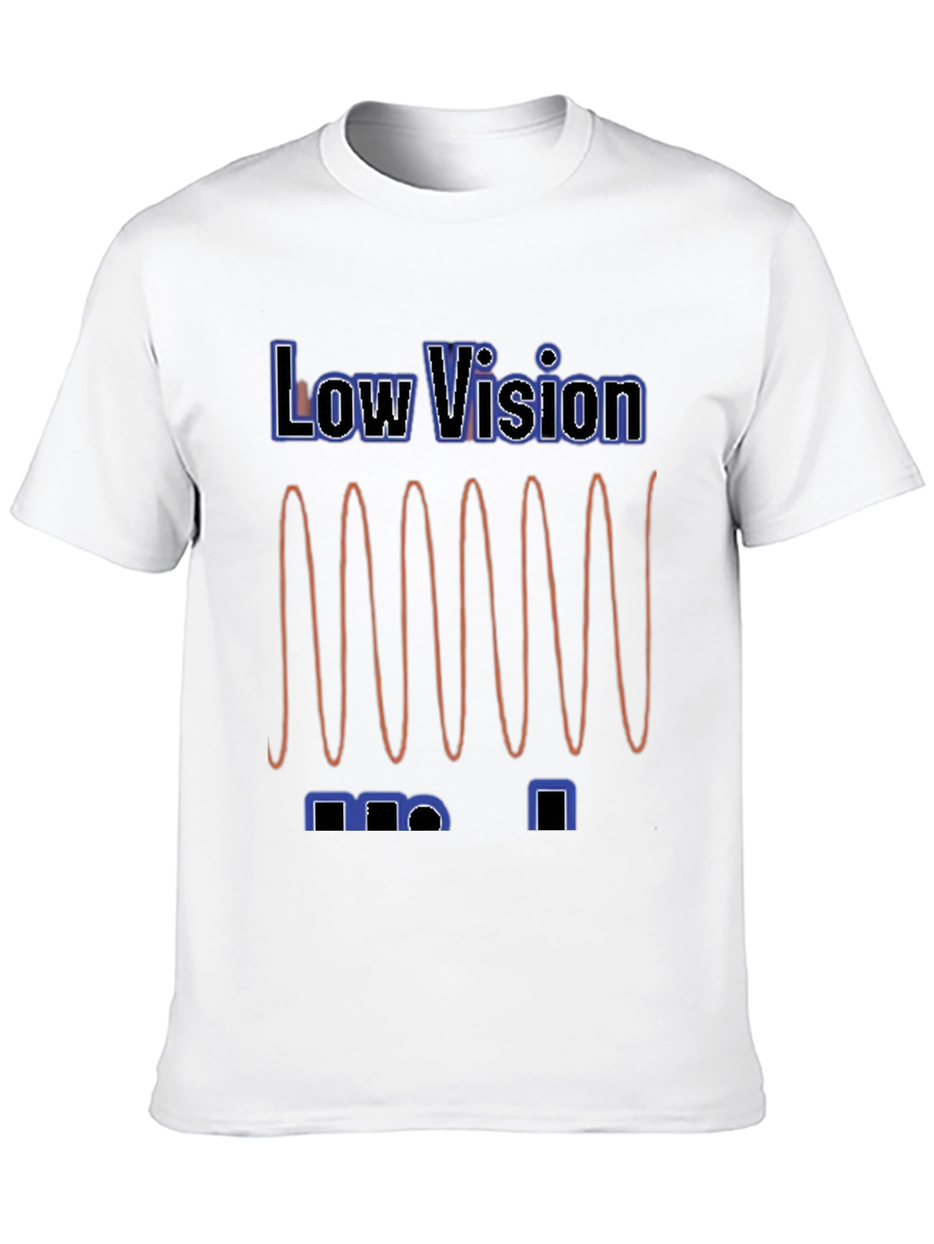 Low Vision Graphic T-Shirt - Visually Impaired Awareness Tee