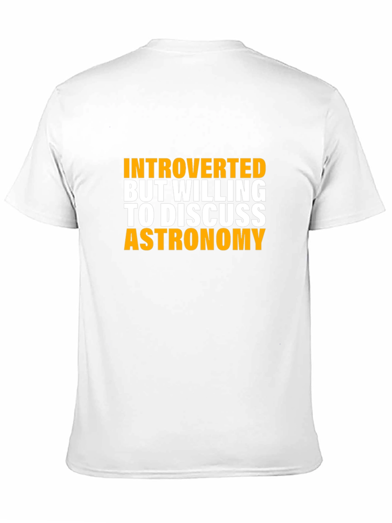 Introverted Astronomy T-Shirt | Science Humor Tee