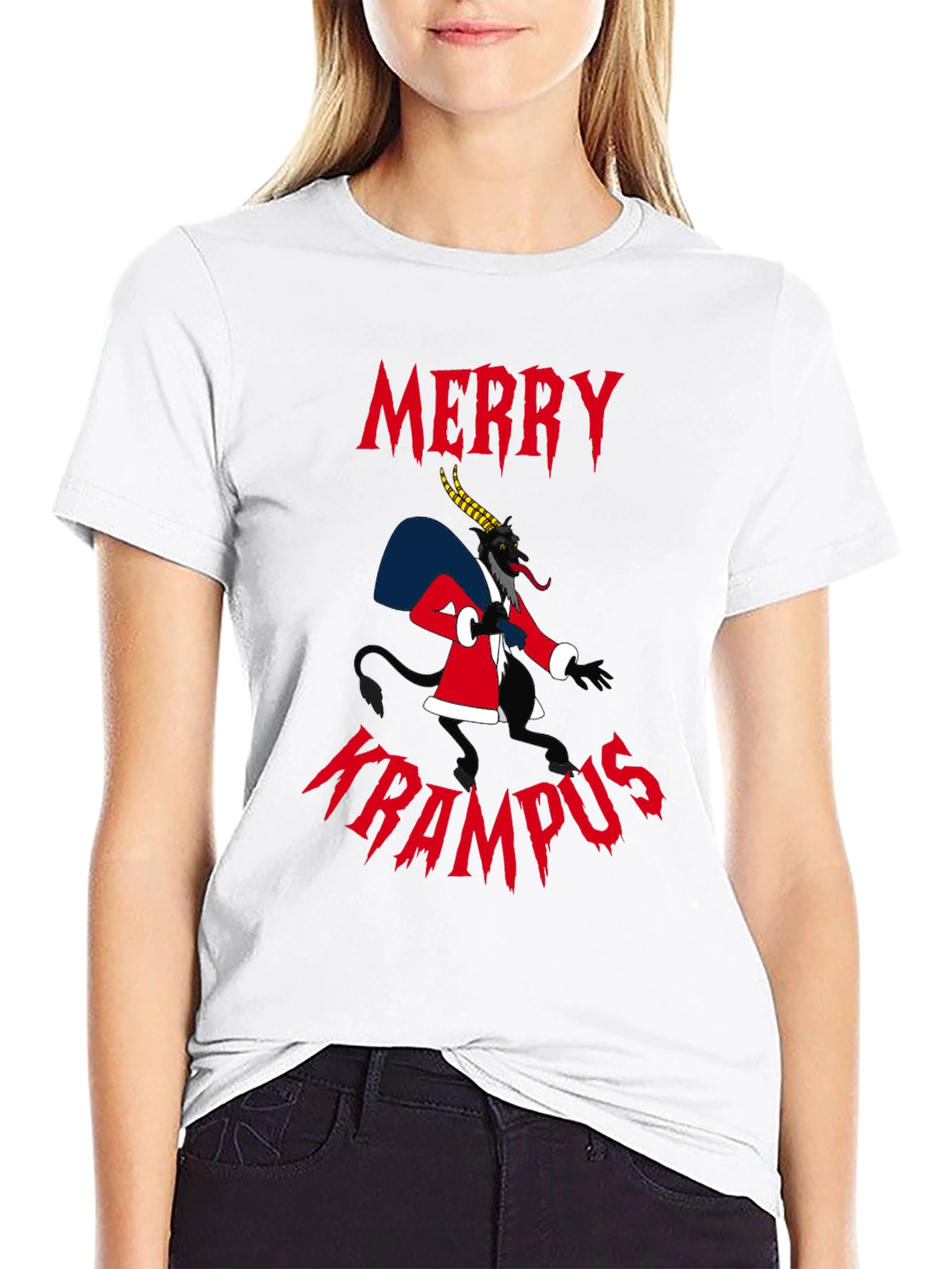 Merry Krampus Graphic T-Shirt