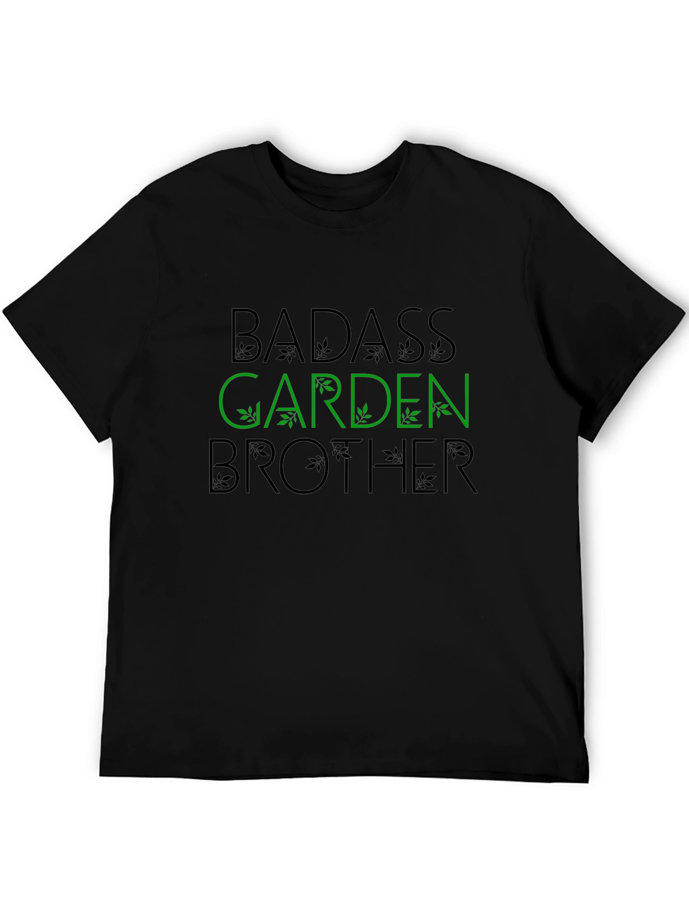 Badass Garden Brother Black T-Shirt