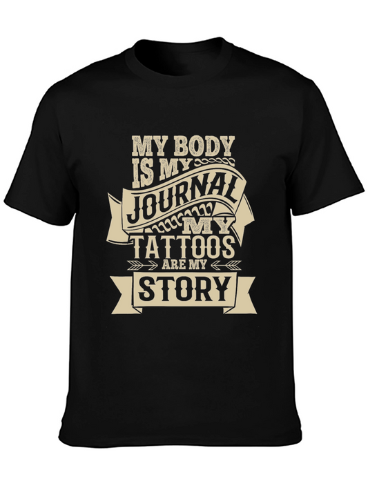 Tattoo Story T-Shirt: My Body My Journal