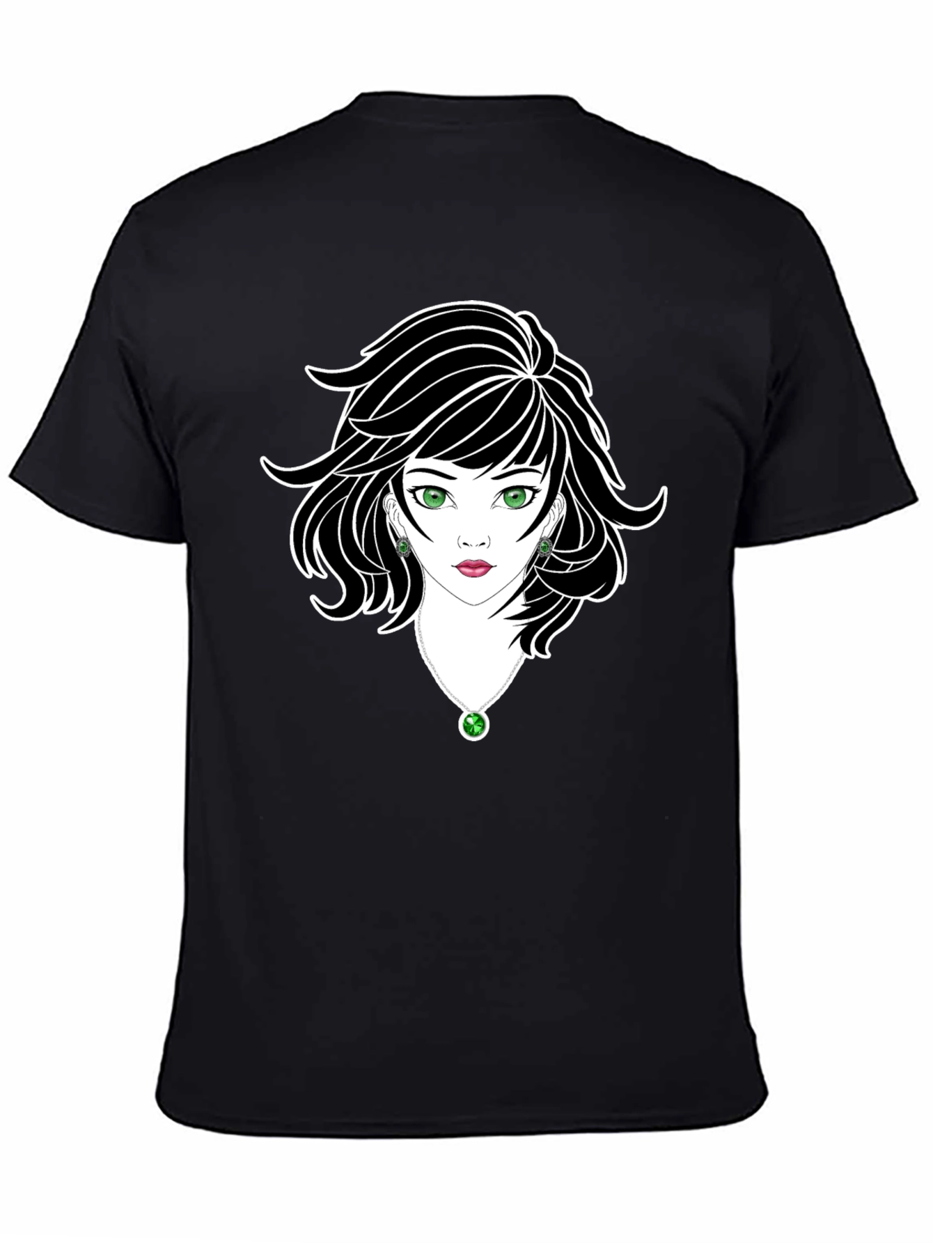 Lady Luck Graphic Tee - Black Unisex Shirt
