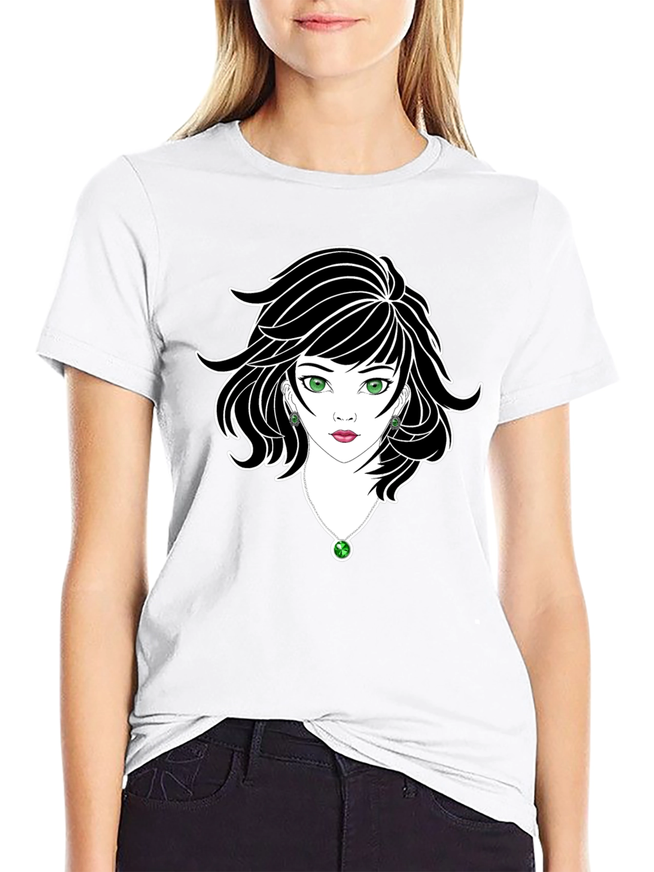 Lady Luck Graphic Tee - Black Unisex Shirt