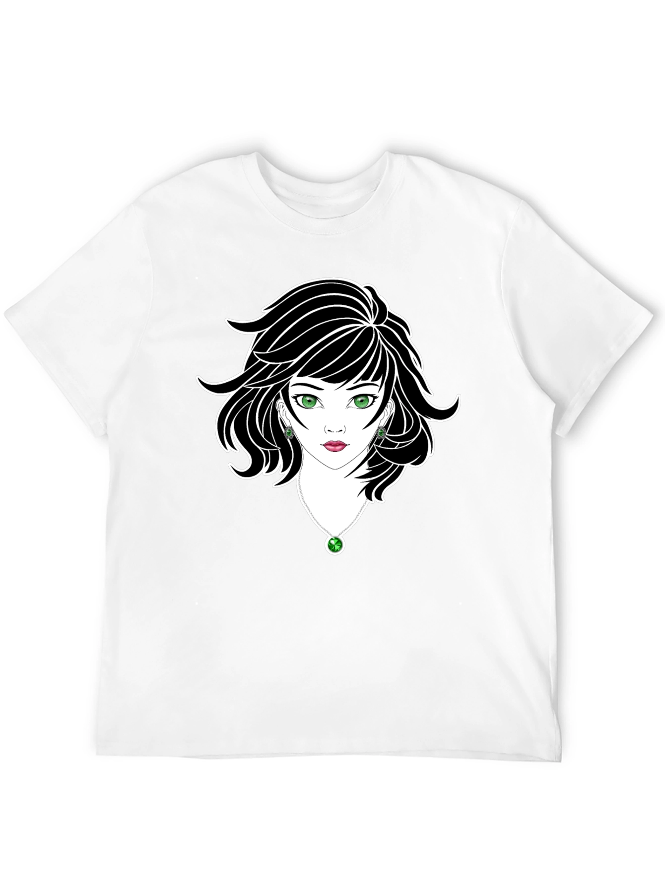 Lady Luck Graphic Tee - Black Unisex Shirt