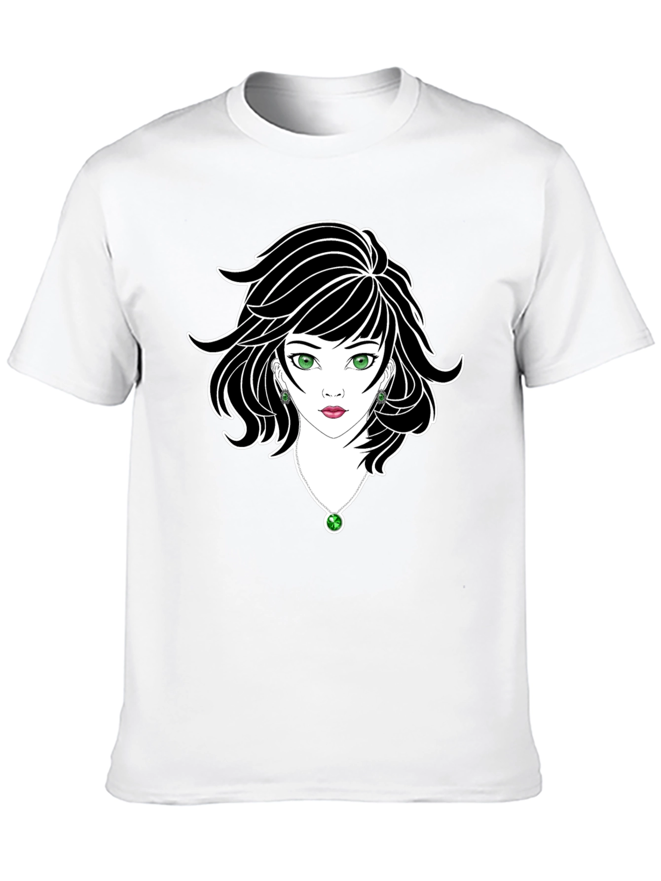 Lady Luck Graphic Tee - Black Unisex Shirt