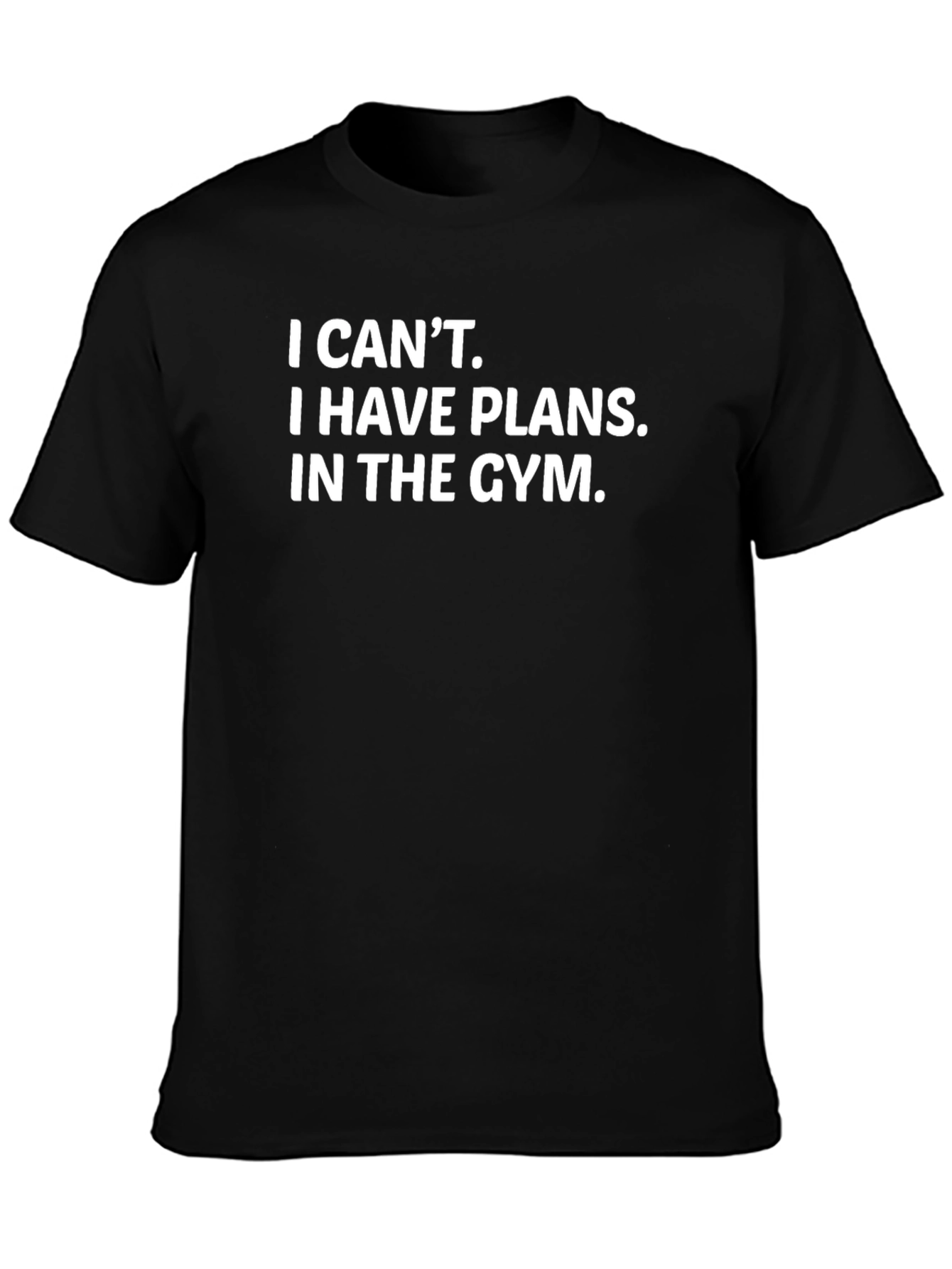 Gym Plans Graphic Tee - Workout Motivation Shirt