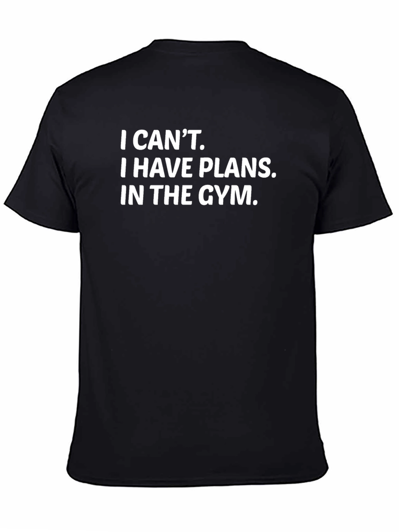 Gym Plans Graphic Tee - Workout Motivation Shirt