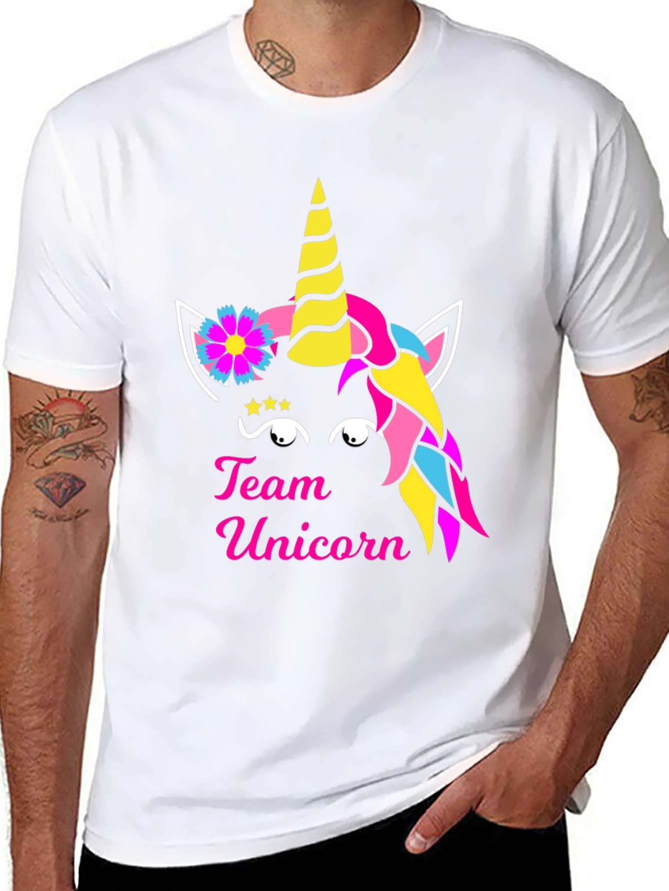 Team Unicorn Graphic T-Shirt