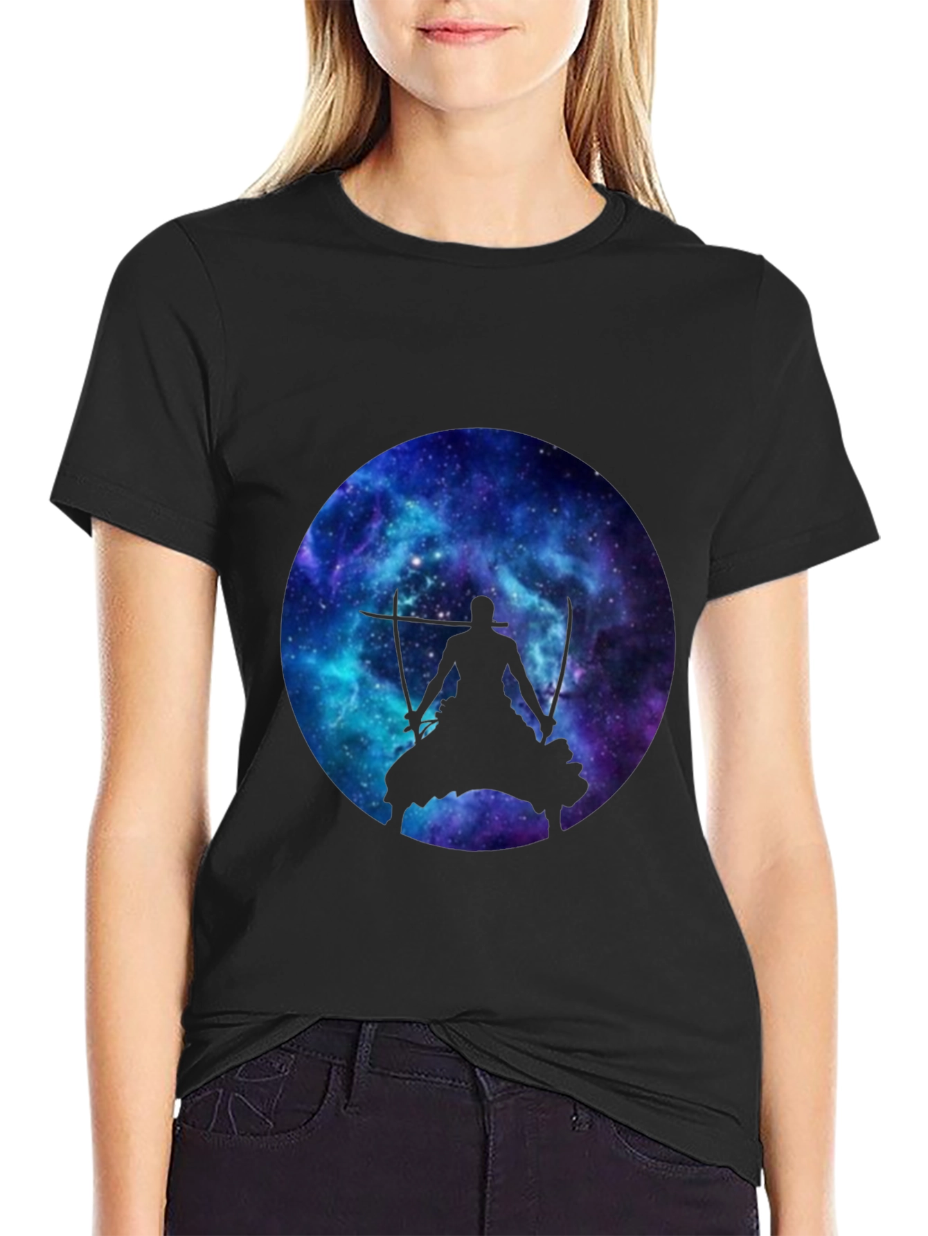 Galaxy Zoro T-Shirt - Anime Inspired Black Tee