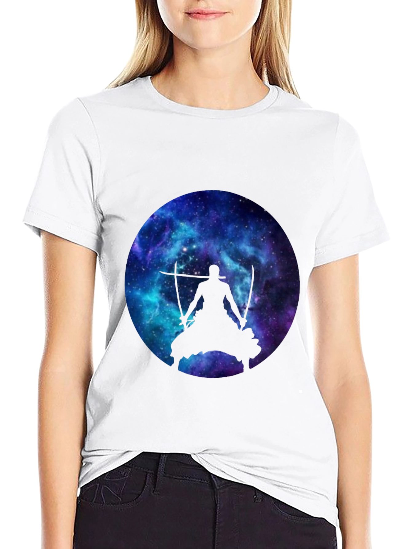 Galaxy Zoro T-Shirt - Anime Inspired Black Tee
