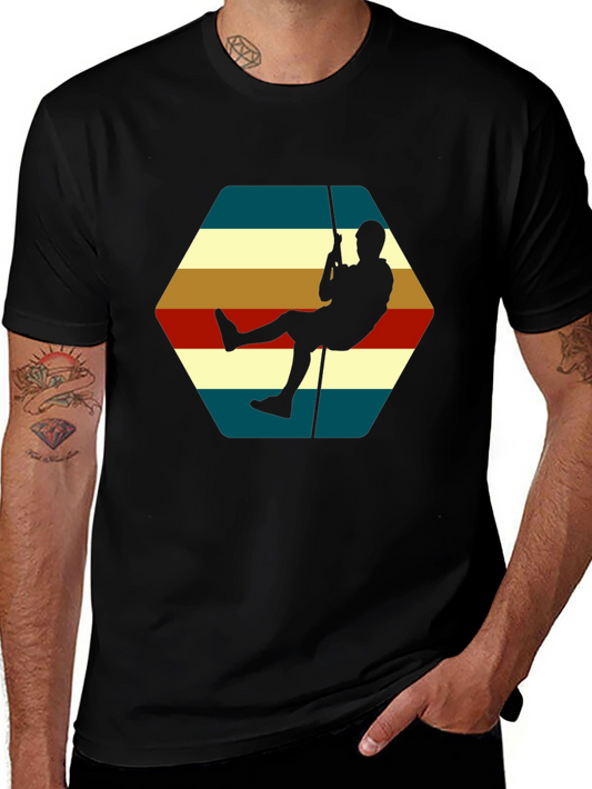 Retro Rock Climber T-Shirt