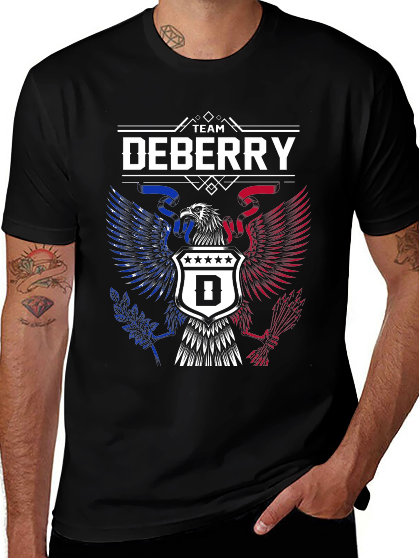 Team Deberry Eagle Graphic T-Shirt