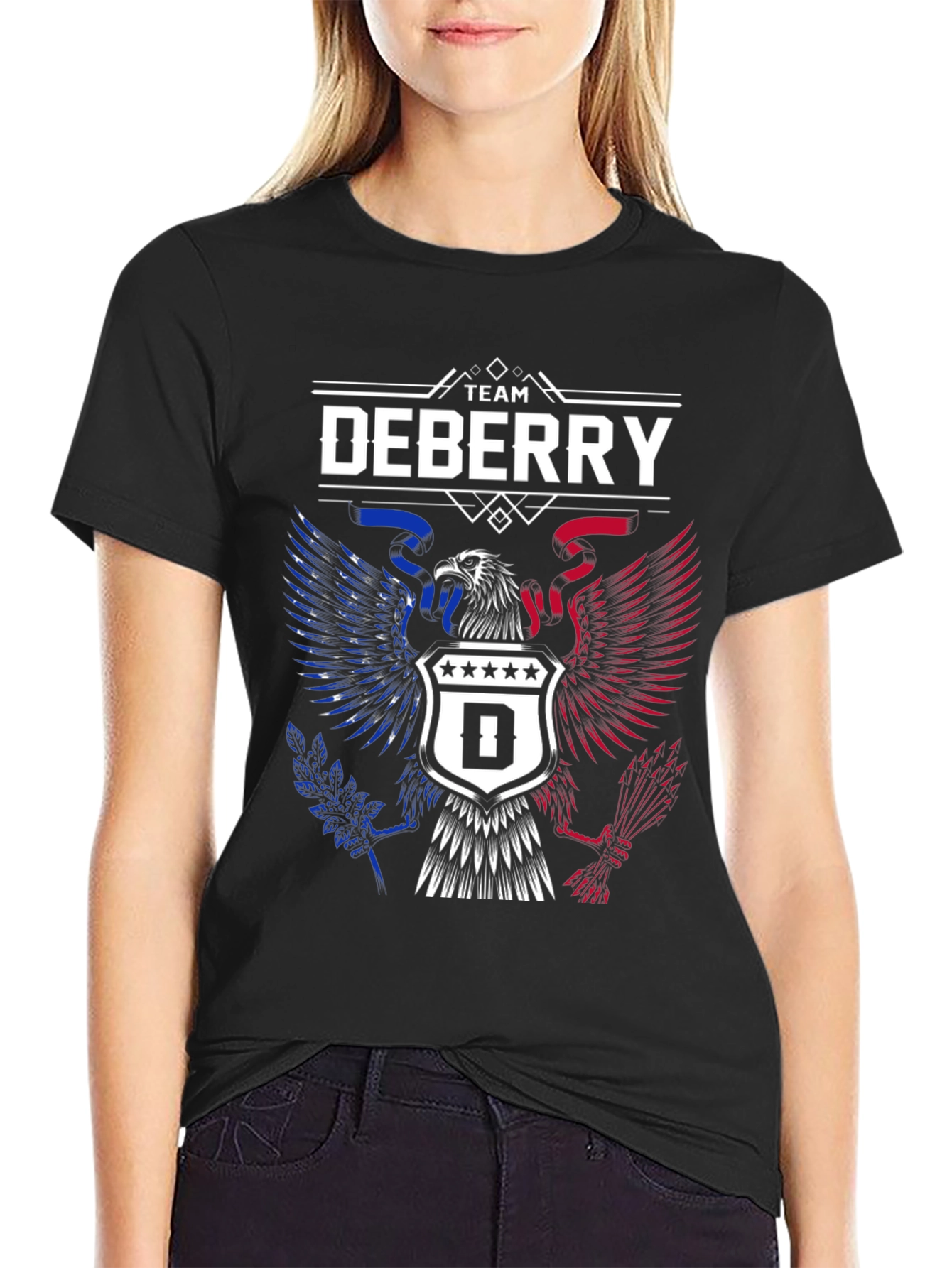 Team Deberry Eagle Graphic T-Shirt