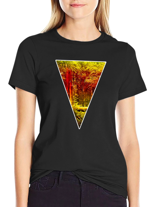 Triangle Forest Graphic Tee
