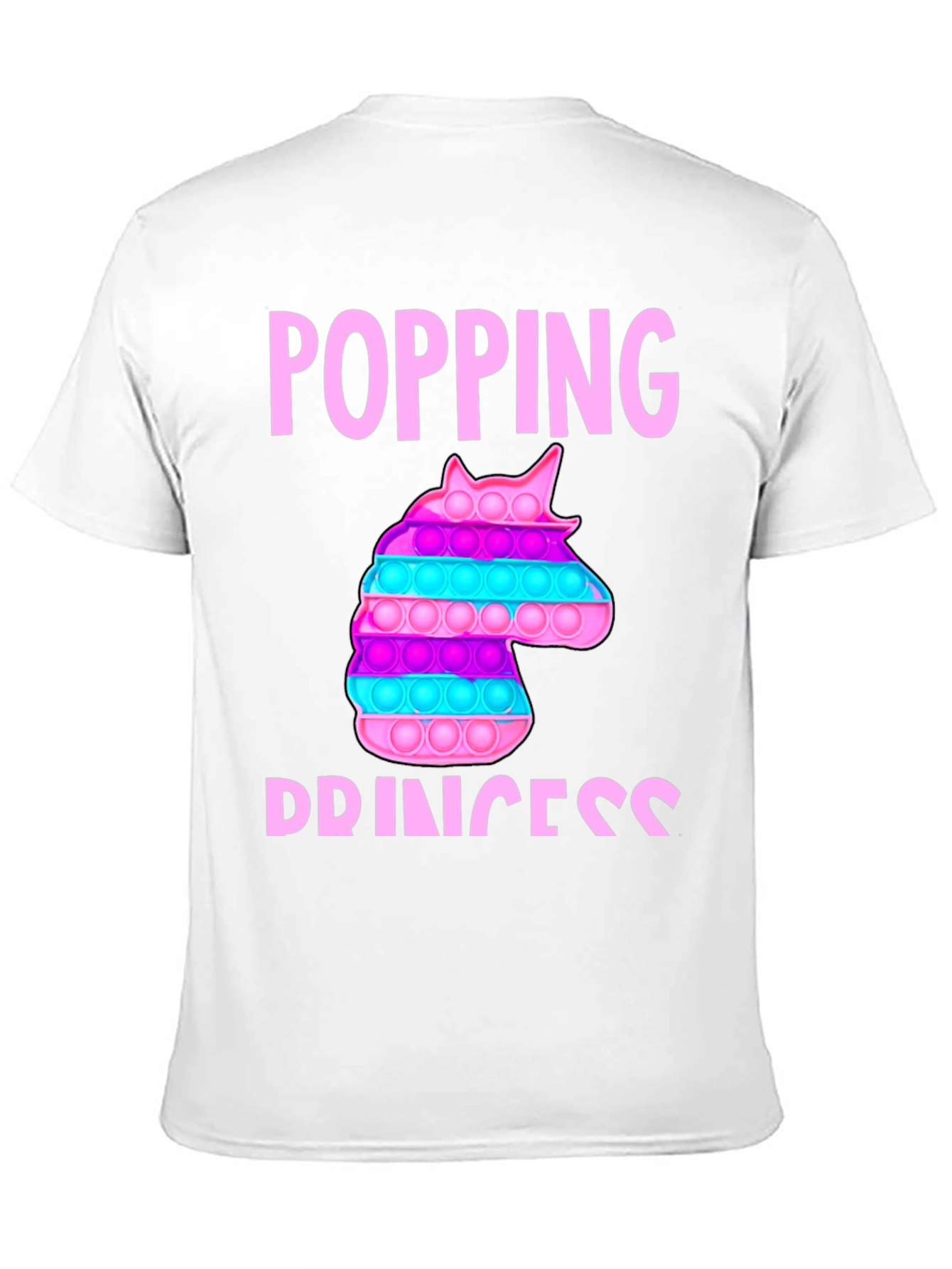 Popping Princess Unicorn Bubble Pop T-Shirt