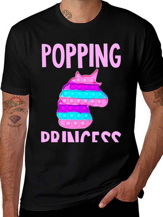 Popping Princess Unicorn Bubble Pop T-Shirt