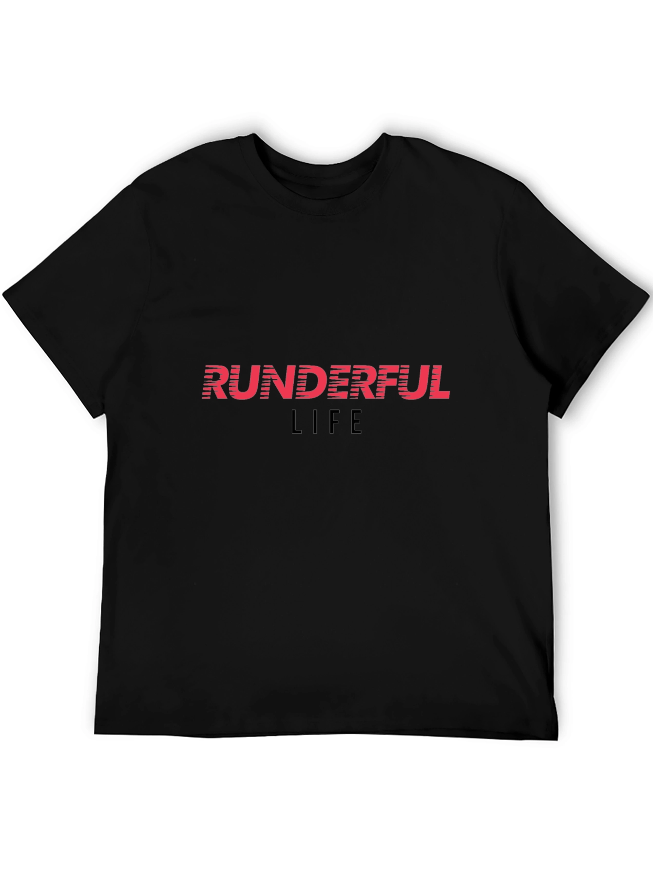 Runderful Life Black T-Shirt