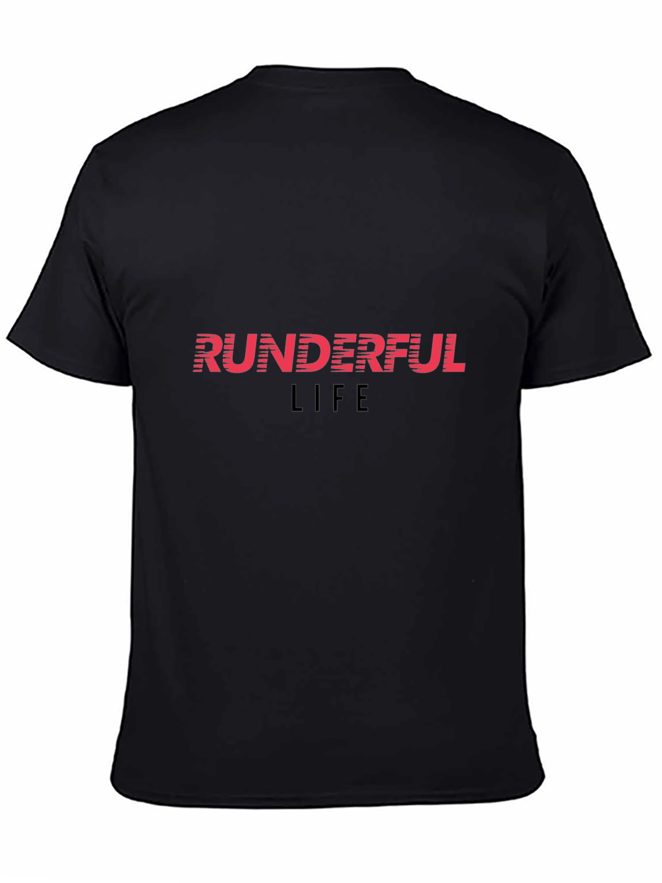 Runderful Life Black T-Shirt