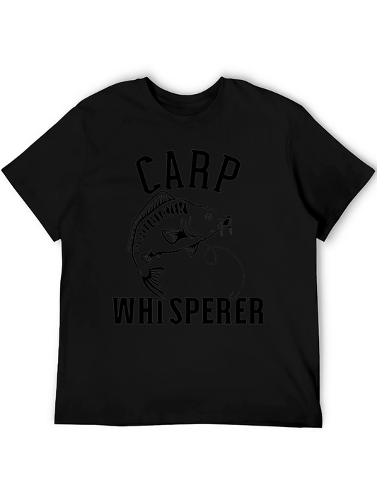 Carp Whisperer T-Shirt - Fishing Humor Tee