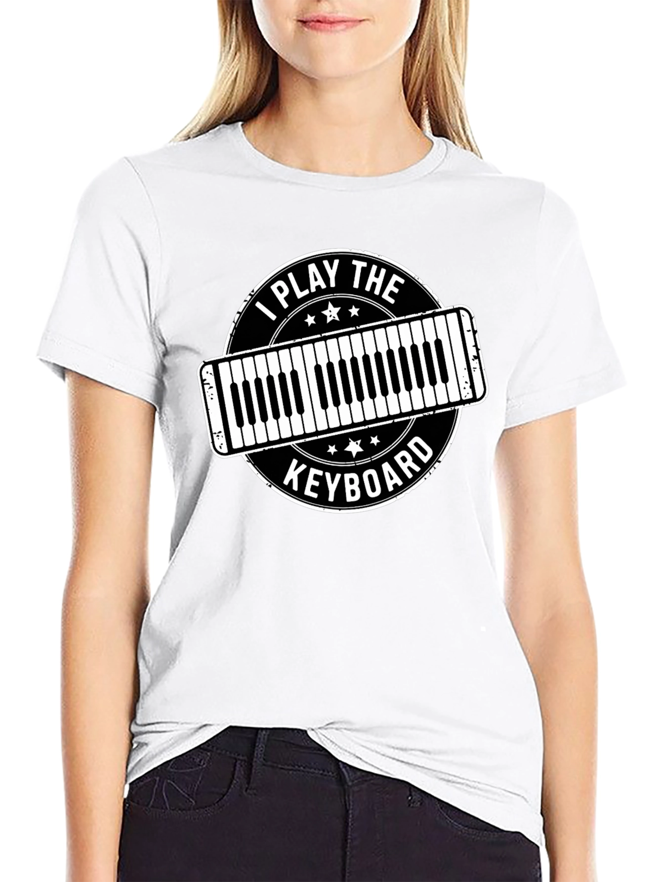 I Play The Keyboard Graphic T-Shirt