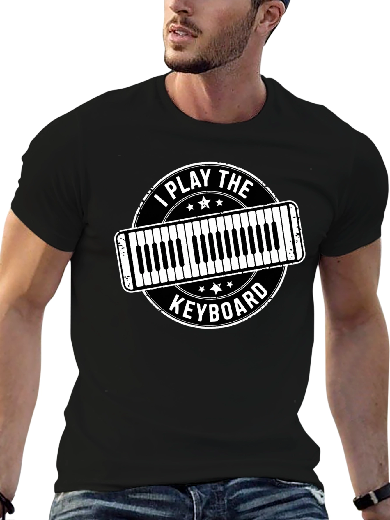 I Play The Keyboard Graphic T-Shirt