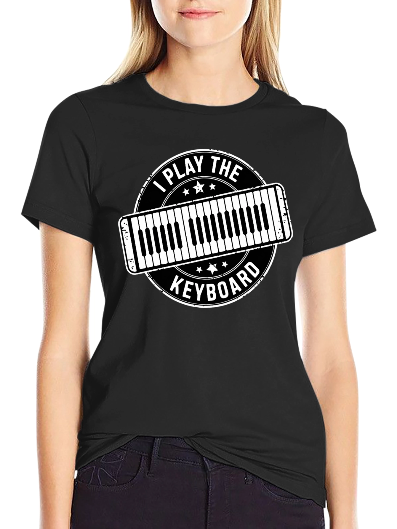I Play The Keyboard Graphic T-Shirt