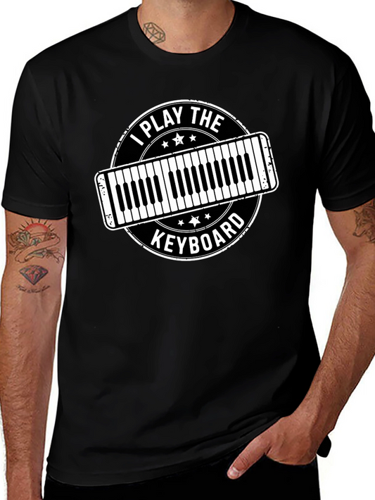 I Play The Keyboard Graphic T-Shirt