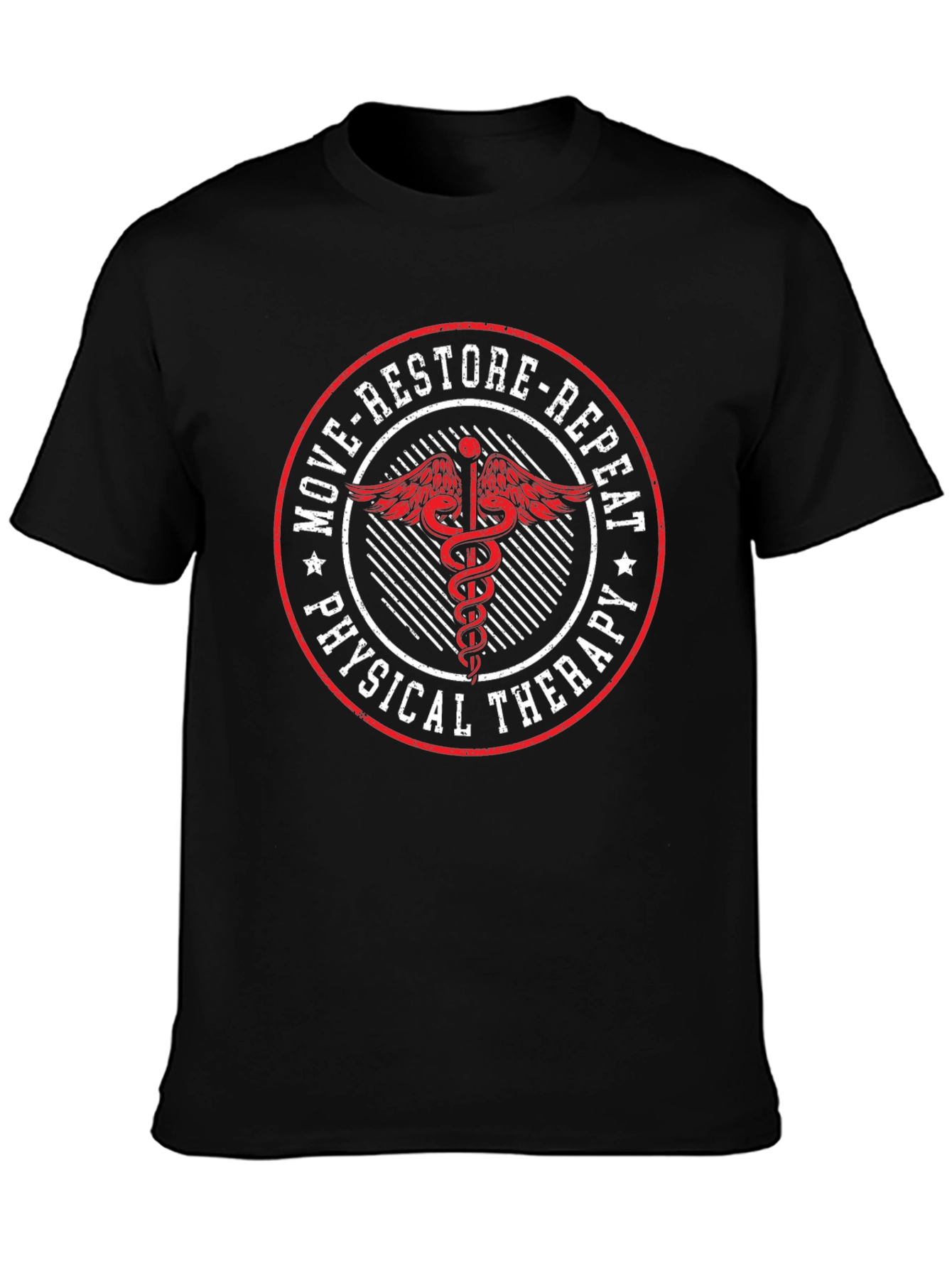 Physical Therapy T-Shirt - Move Restore Repeat