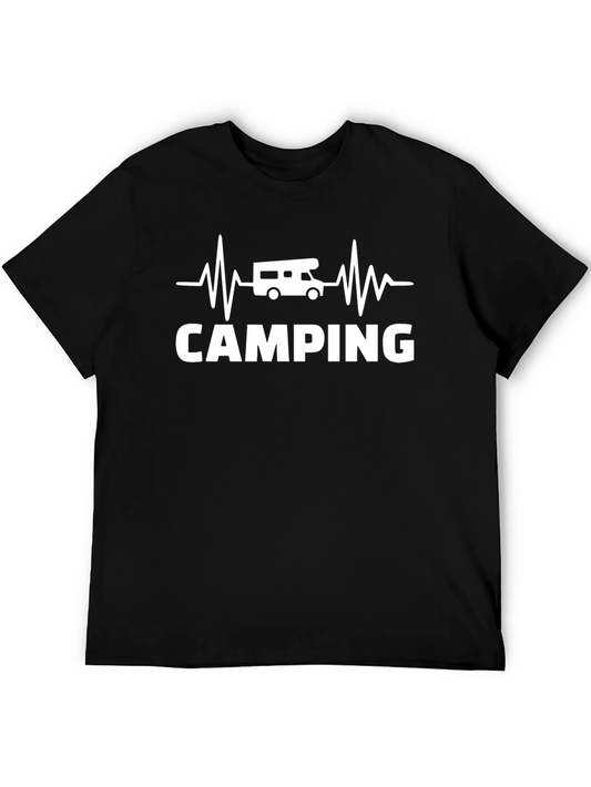 Camping Heartbeat T-Shirt - RV Life Tee