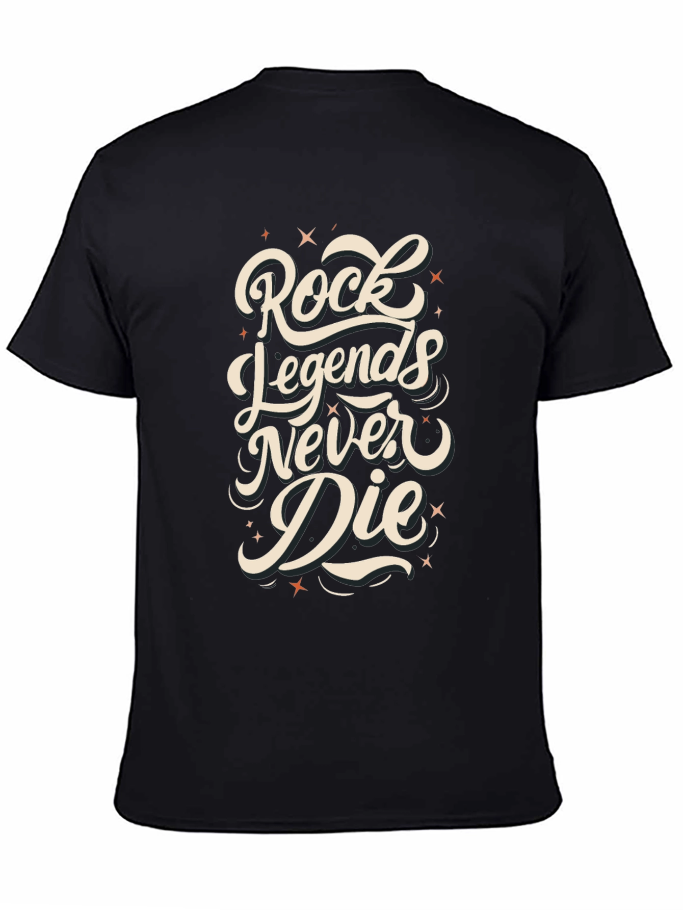 Rock Legends Never Die Graphic T-Shirt