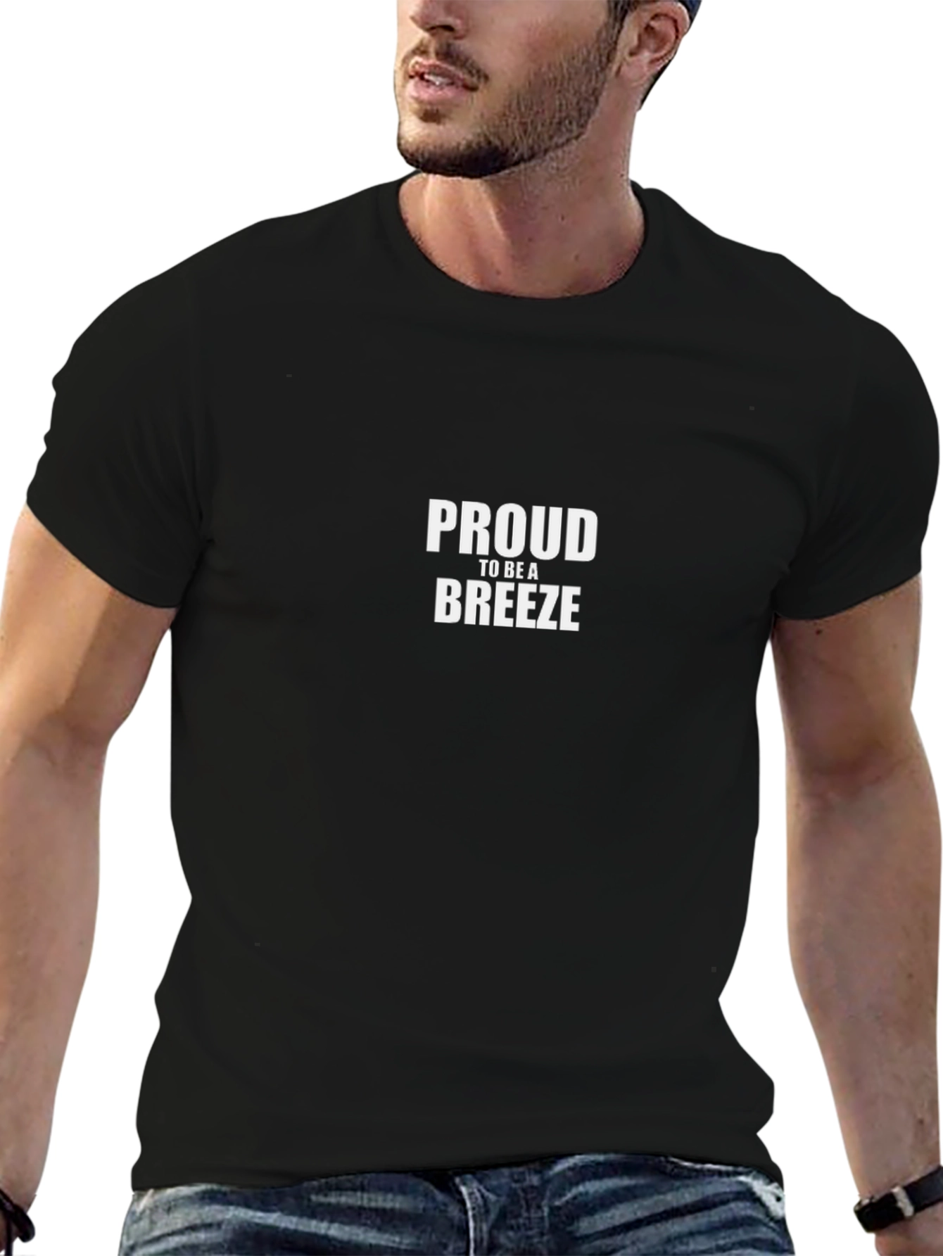 Proud to be a Breeze Black T-Shirt