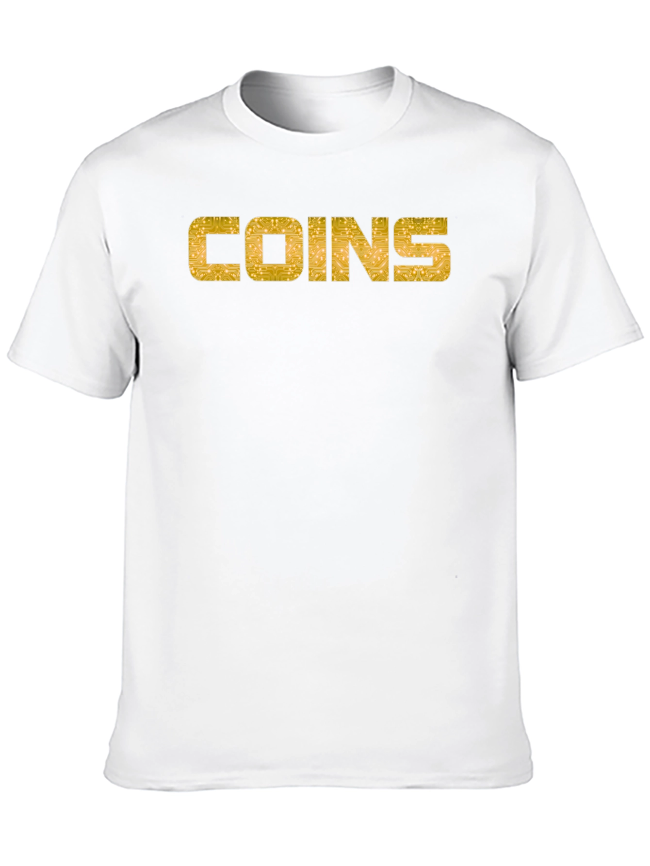COINS Graphic Tee - Bitcoin Crypto Design