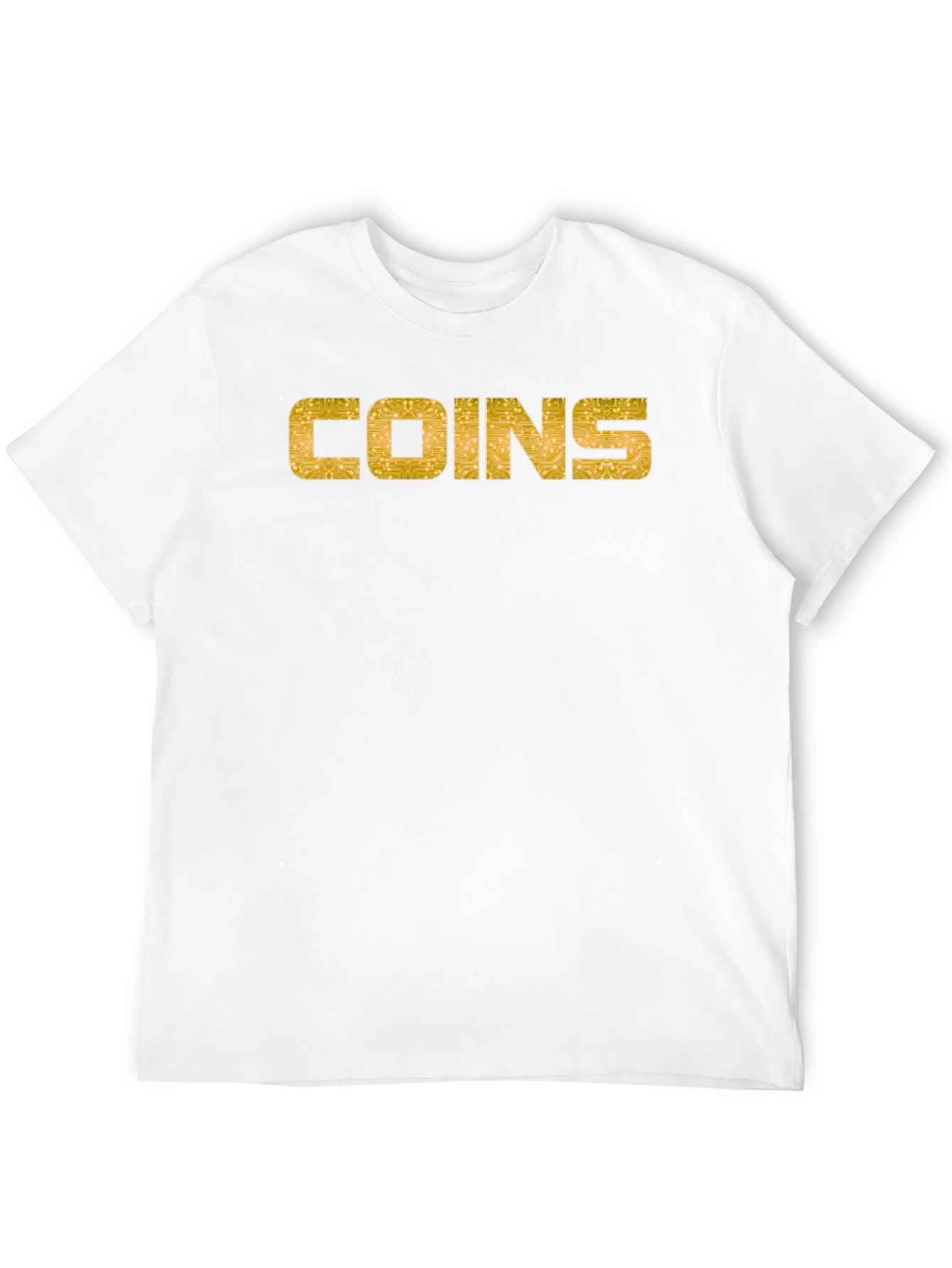 COINS Graphic Tee - Bitcoin Crypto Design