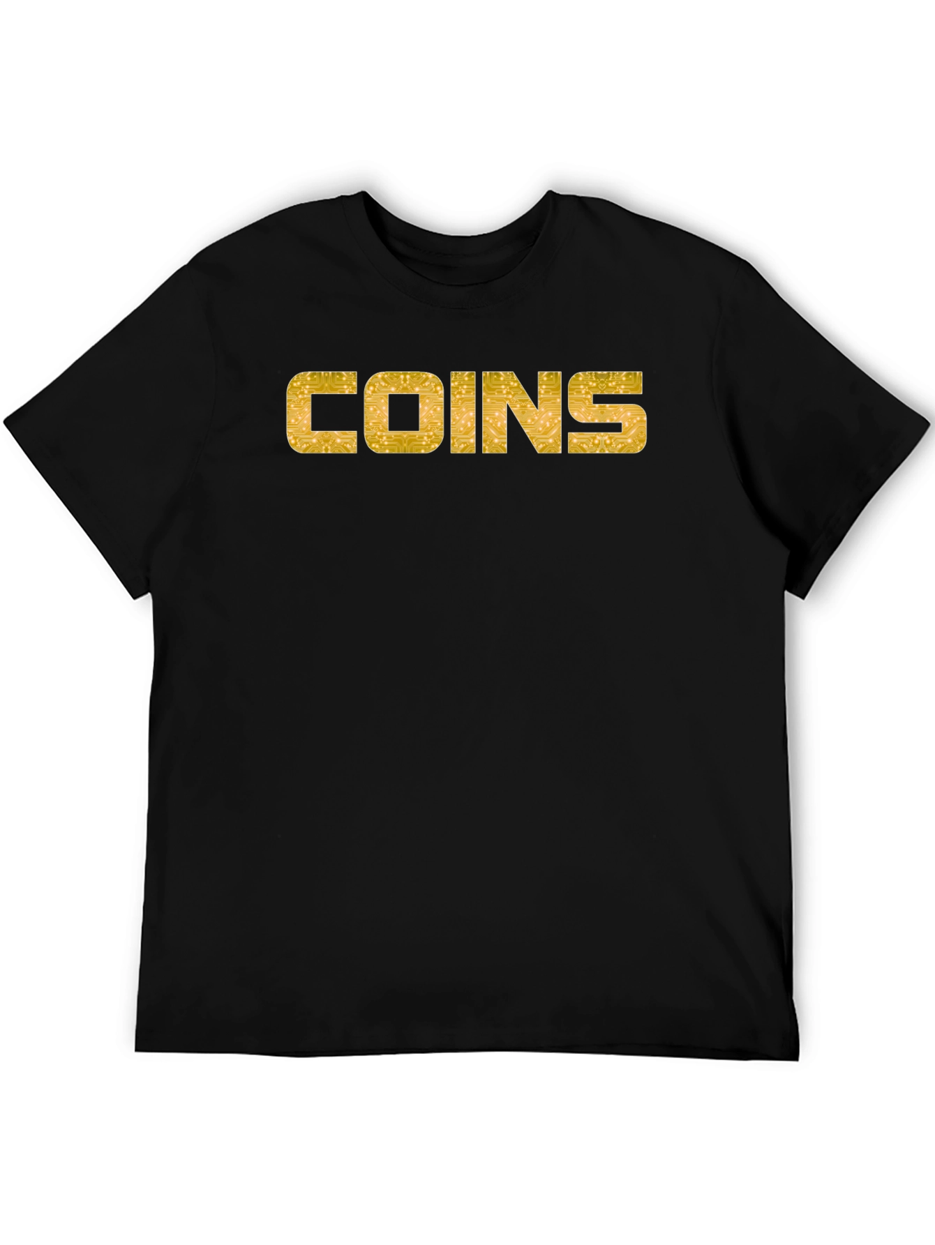 COINS Graphic Tee - Bitcoin Crypto Design