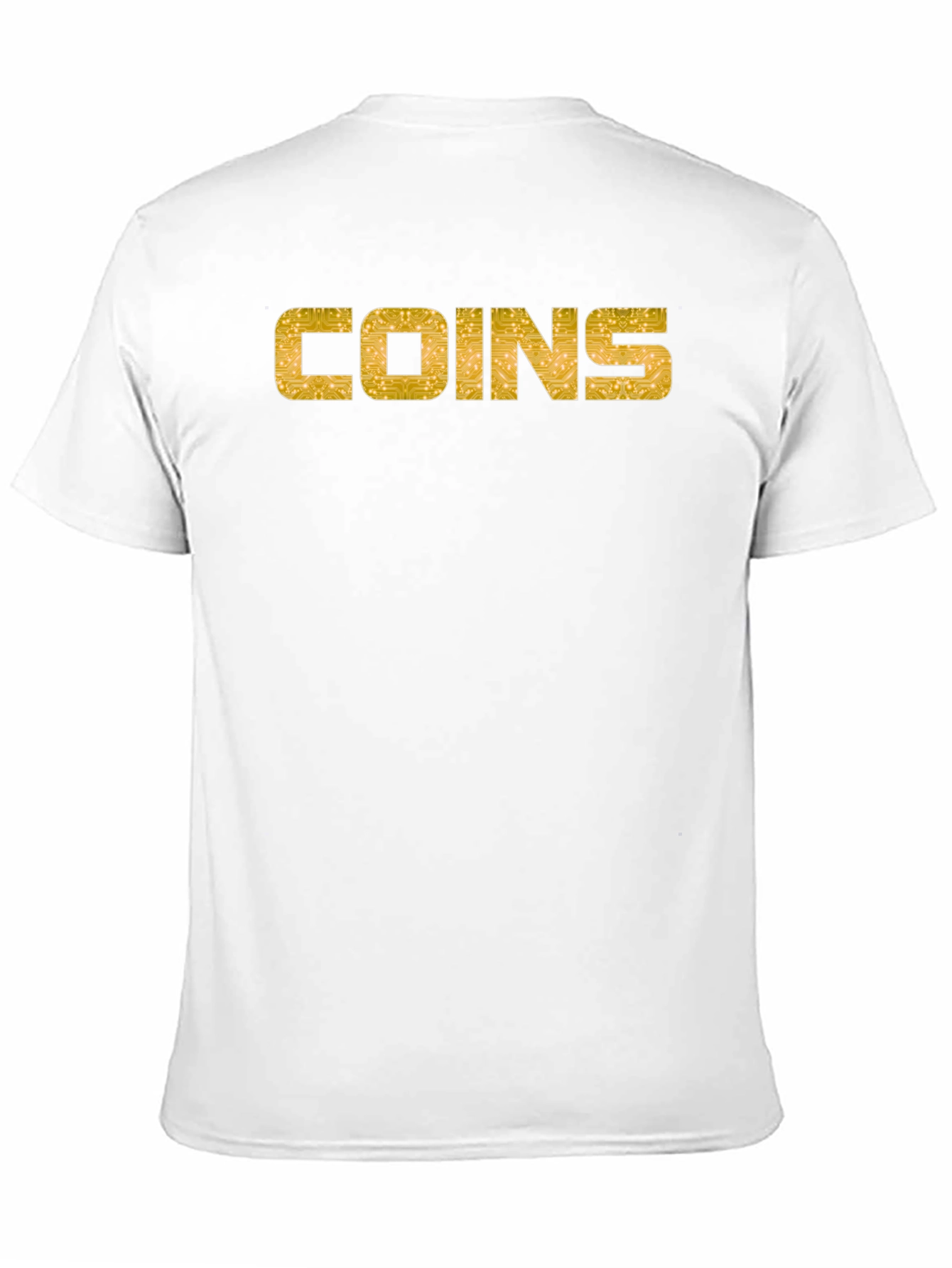 COINS Graphic Tee - Bitcoin Crypto Design
