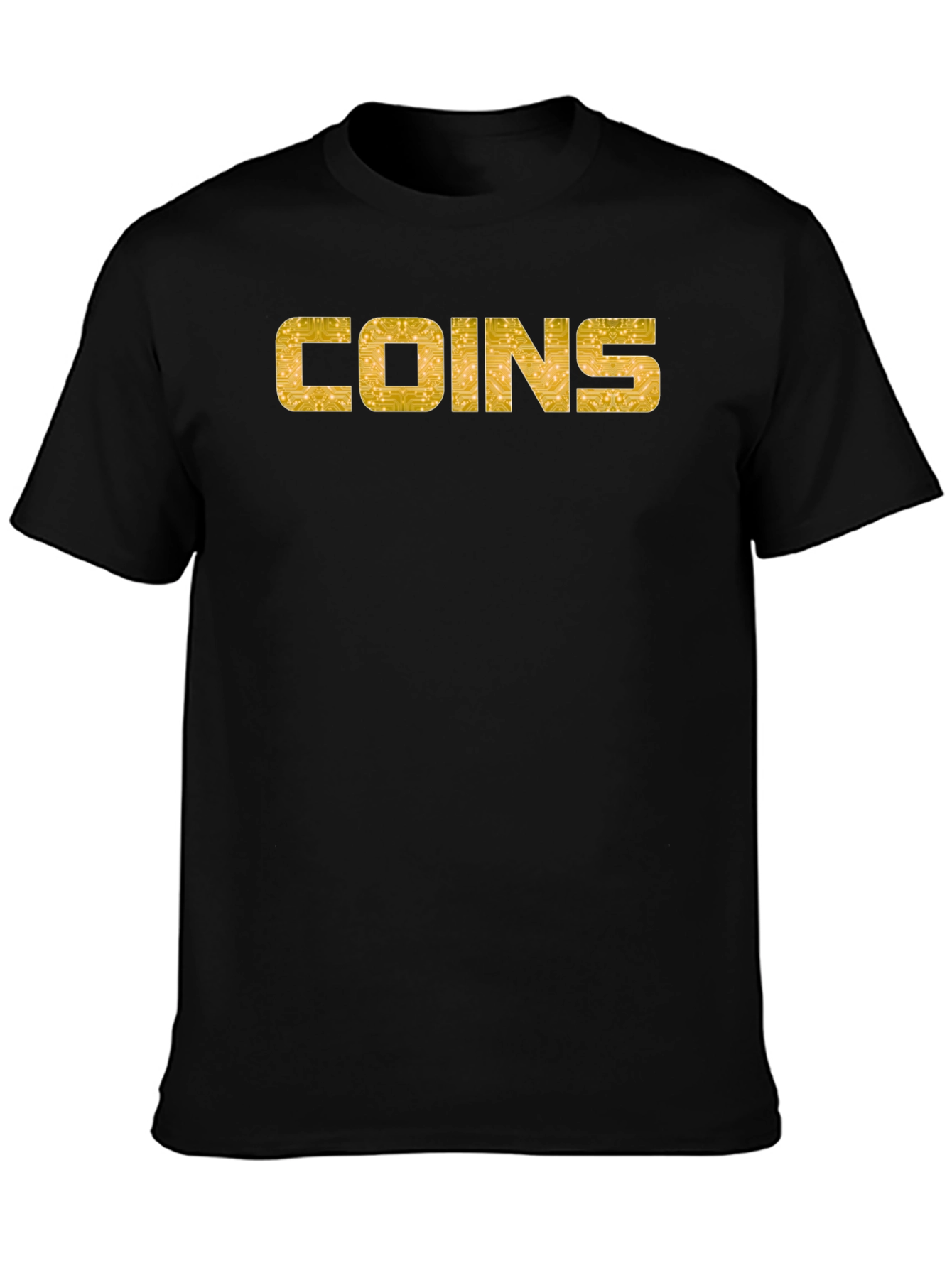COINS Graphic Tee - Bitcoin Crypto Design