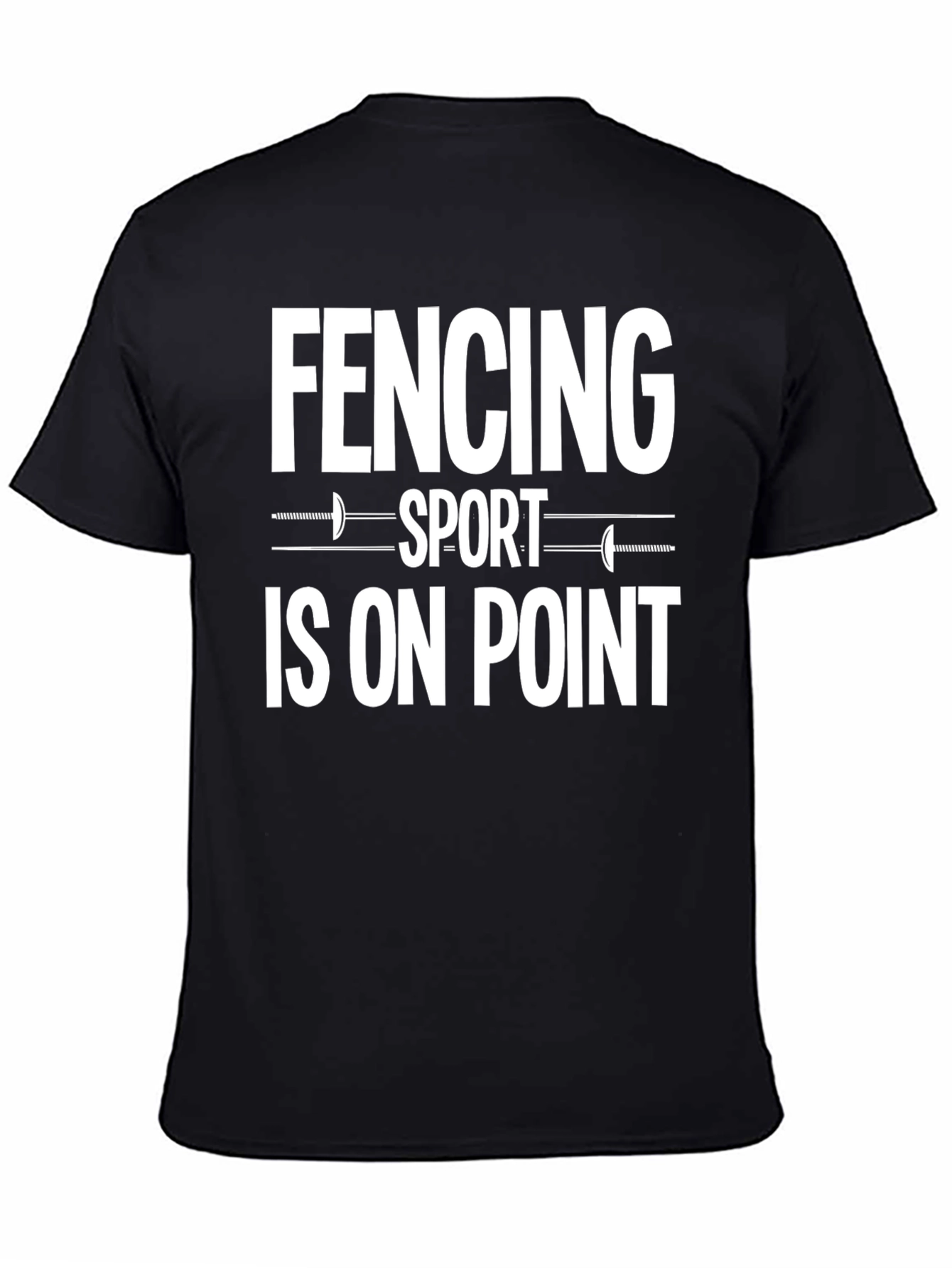 Fencing Sport T-Shirt - On Point Design