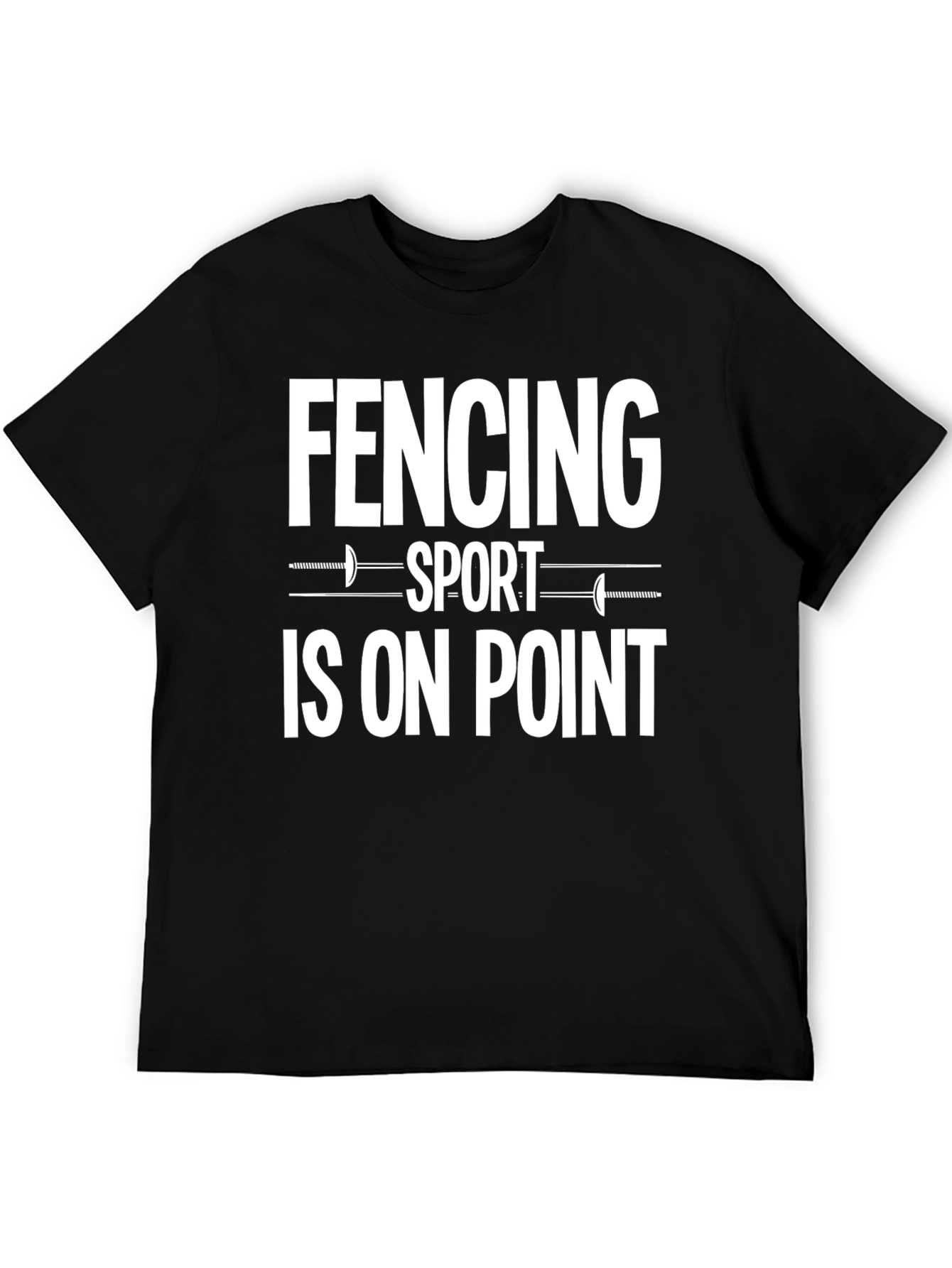 Fencing Sport T-Shirt - On Point Design