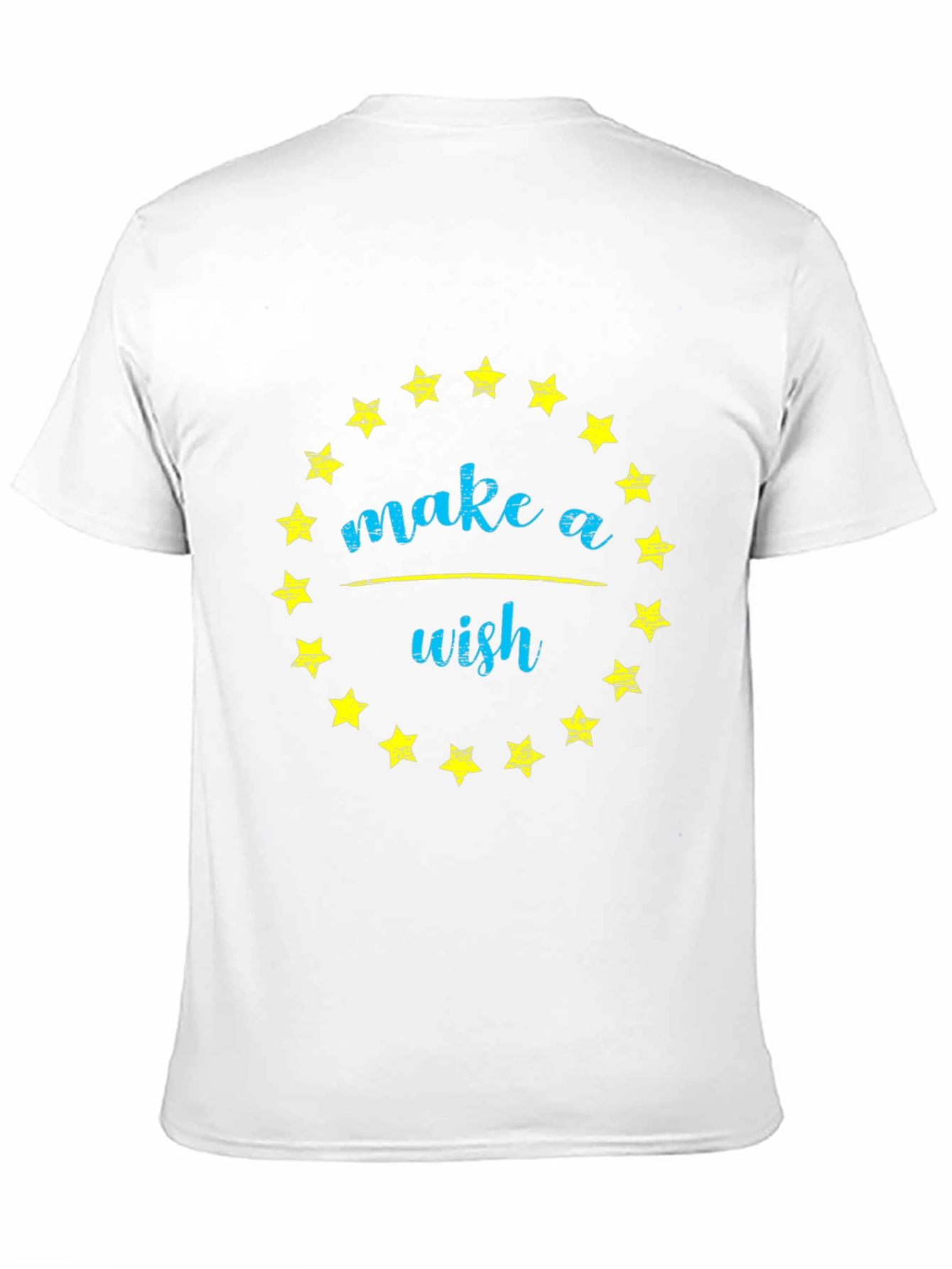 Make a Wish T-Shirt - Star Circle Graphic Tee