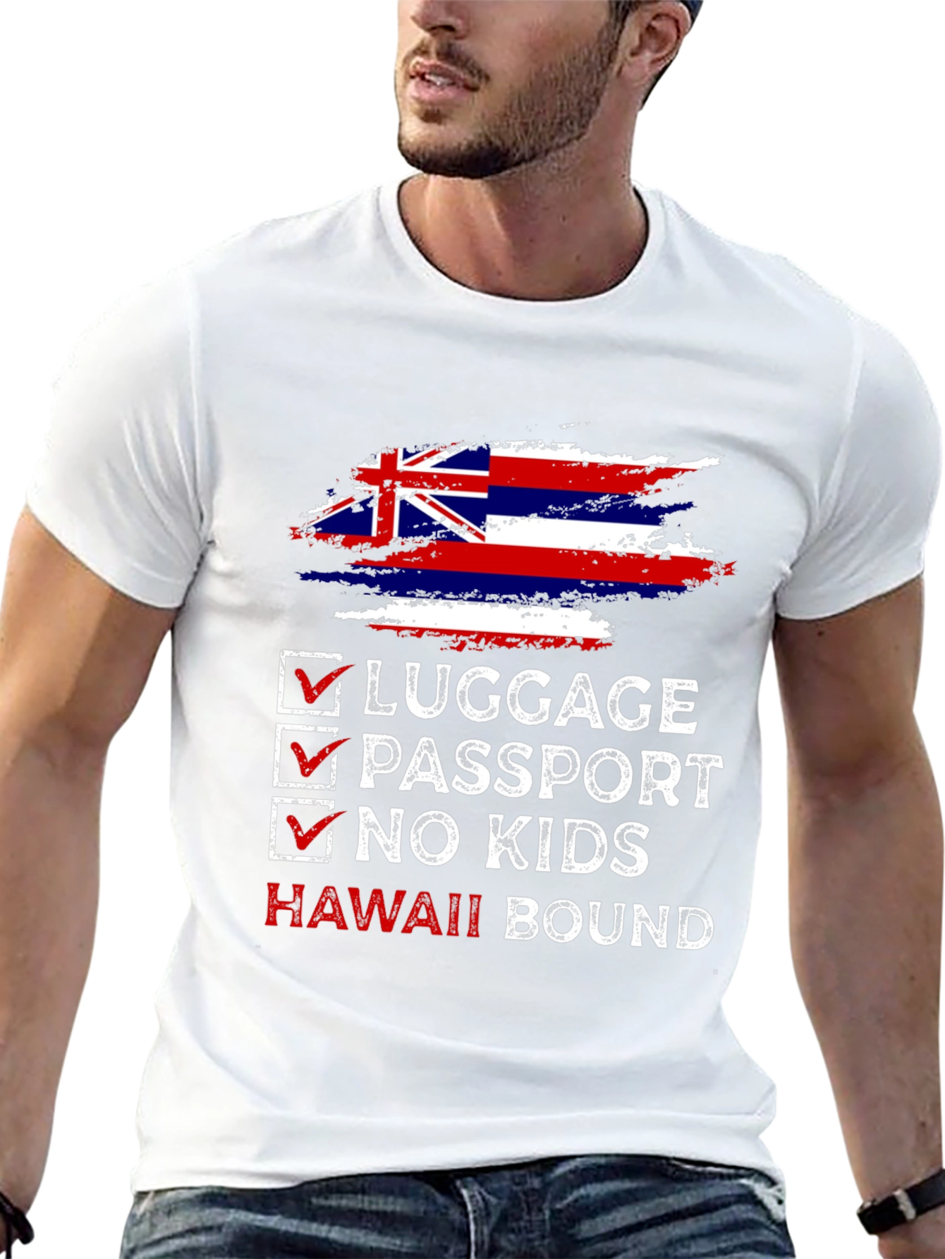 Hawaii Bound Checklist T-Shirt